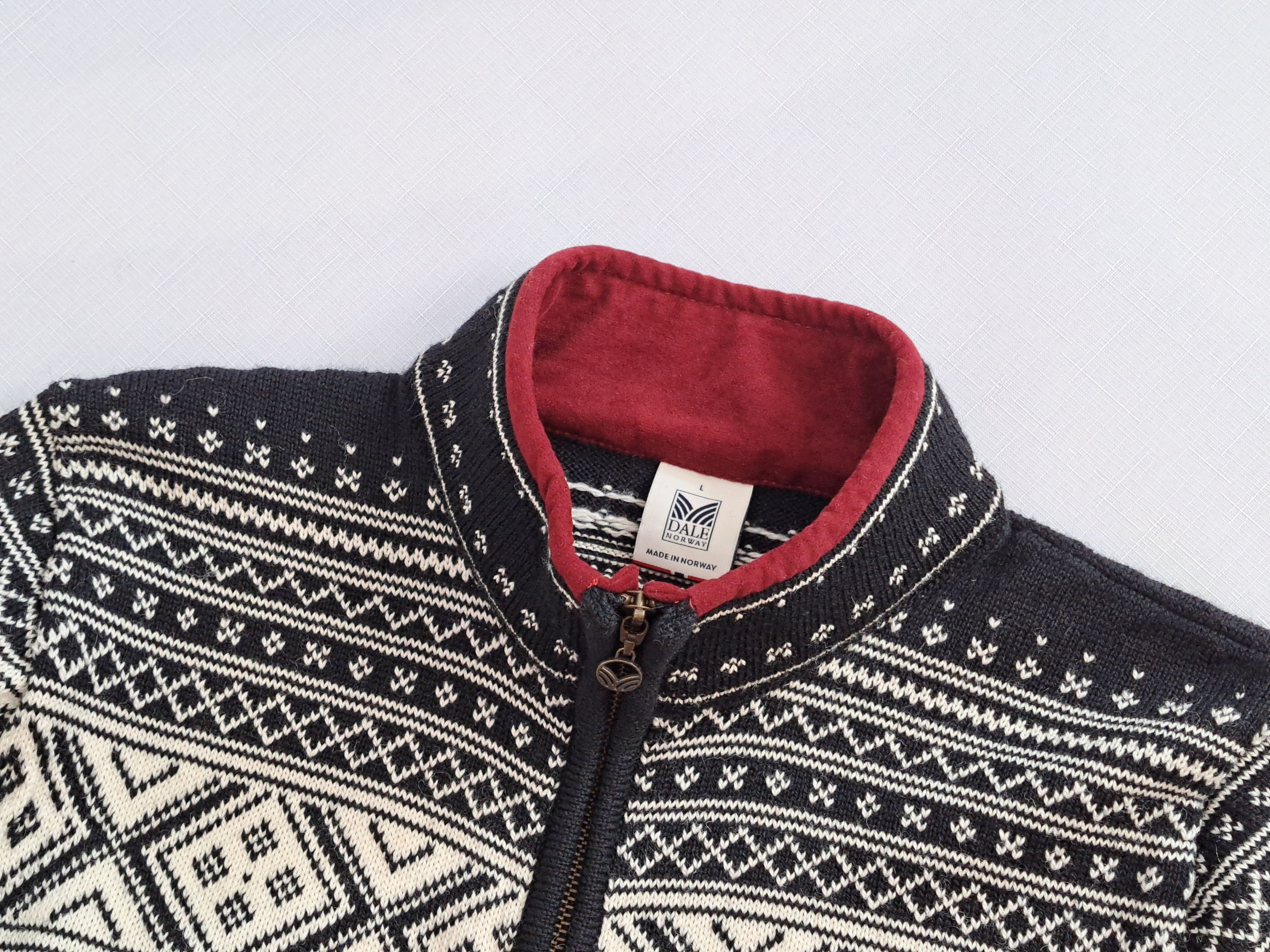 Dale Of Norway DALE OF NORWAY Valle wool cardigan/sweater/jacket. Size L Size L / US 10 / IT 46 - 10 Thumbnail