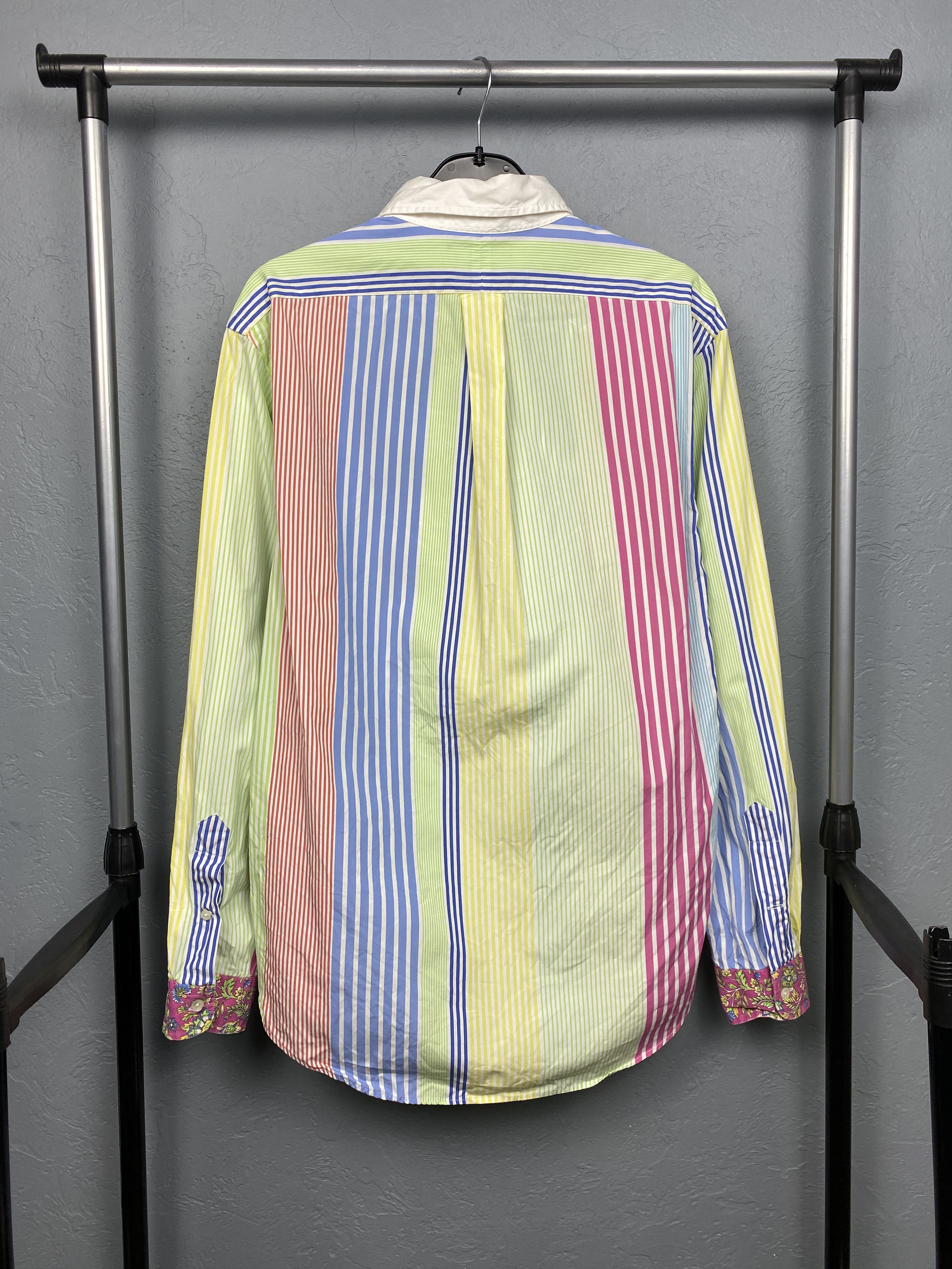 Polo Ralph Lauren Polo Ralph Lauren Vintage Mens Long Sleeve Shirt Size US L / EU 52-54 / 3 - 6 Thumbnail