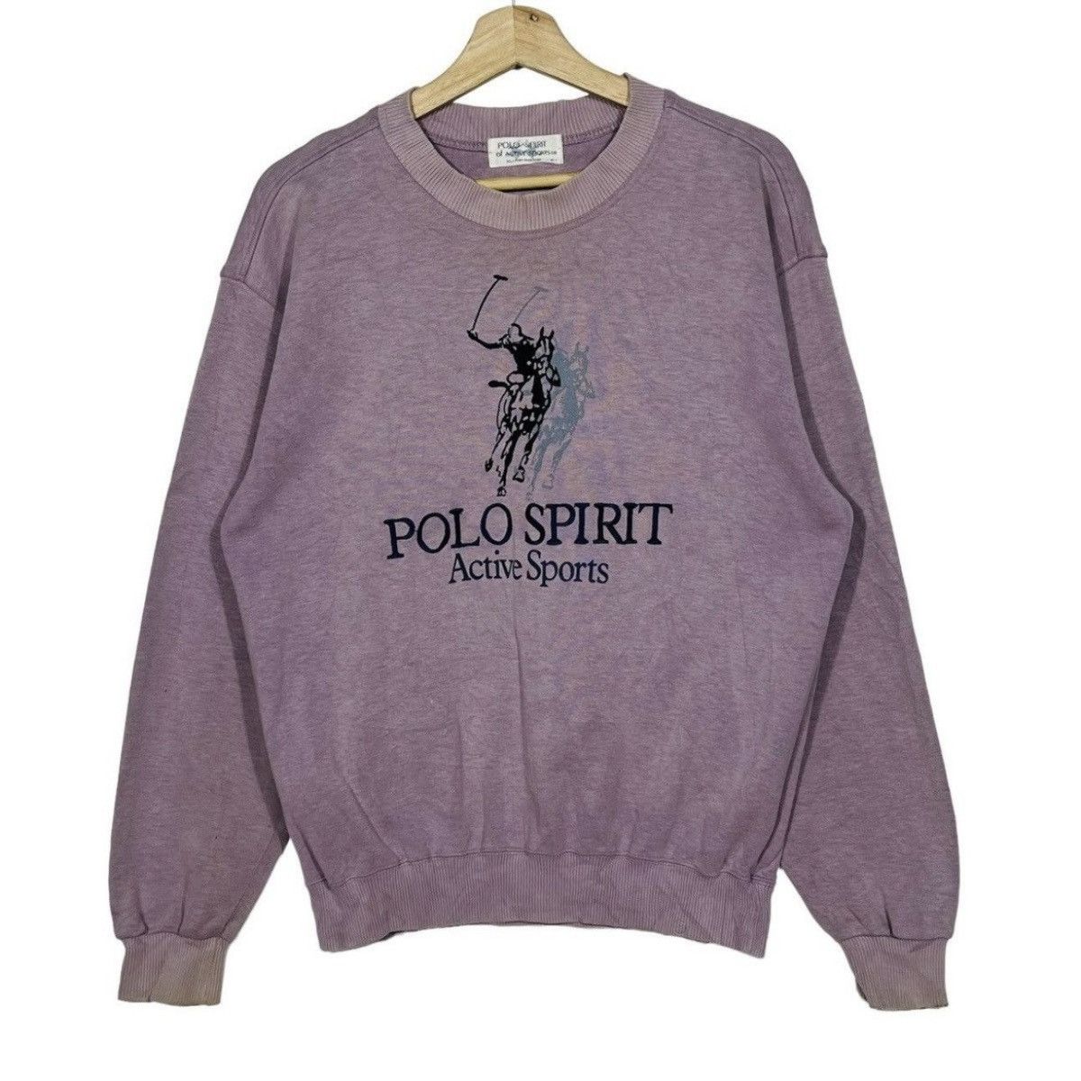 Beverly Hills Polo Club Polo spirits sweatshirt big logo embroidered Size US L / EU 52-54 / 3 - 1 Thumbnail
