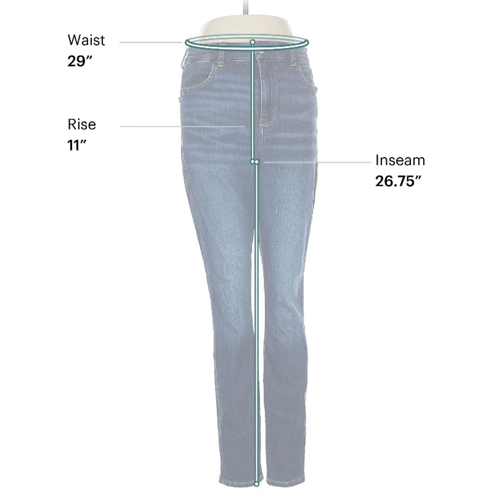 American Eagle Outfitters American Eagle Outfitters Skinny Leg Blue Jeans Size 8 Size 30" / US 8 / IT 44 - 6 Thumbnail