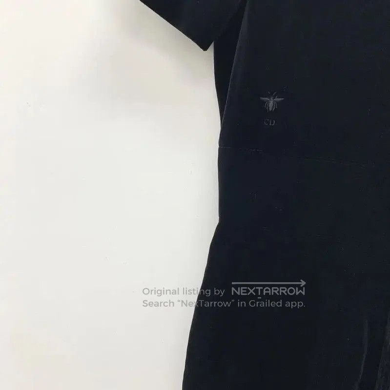 Dior Dior Black Cotton Casual Pants XS Size . Size 22" - 4 Thumbnail