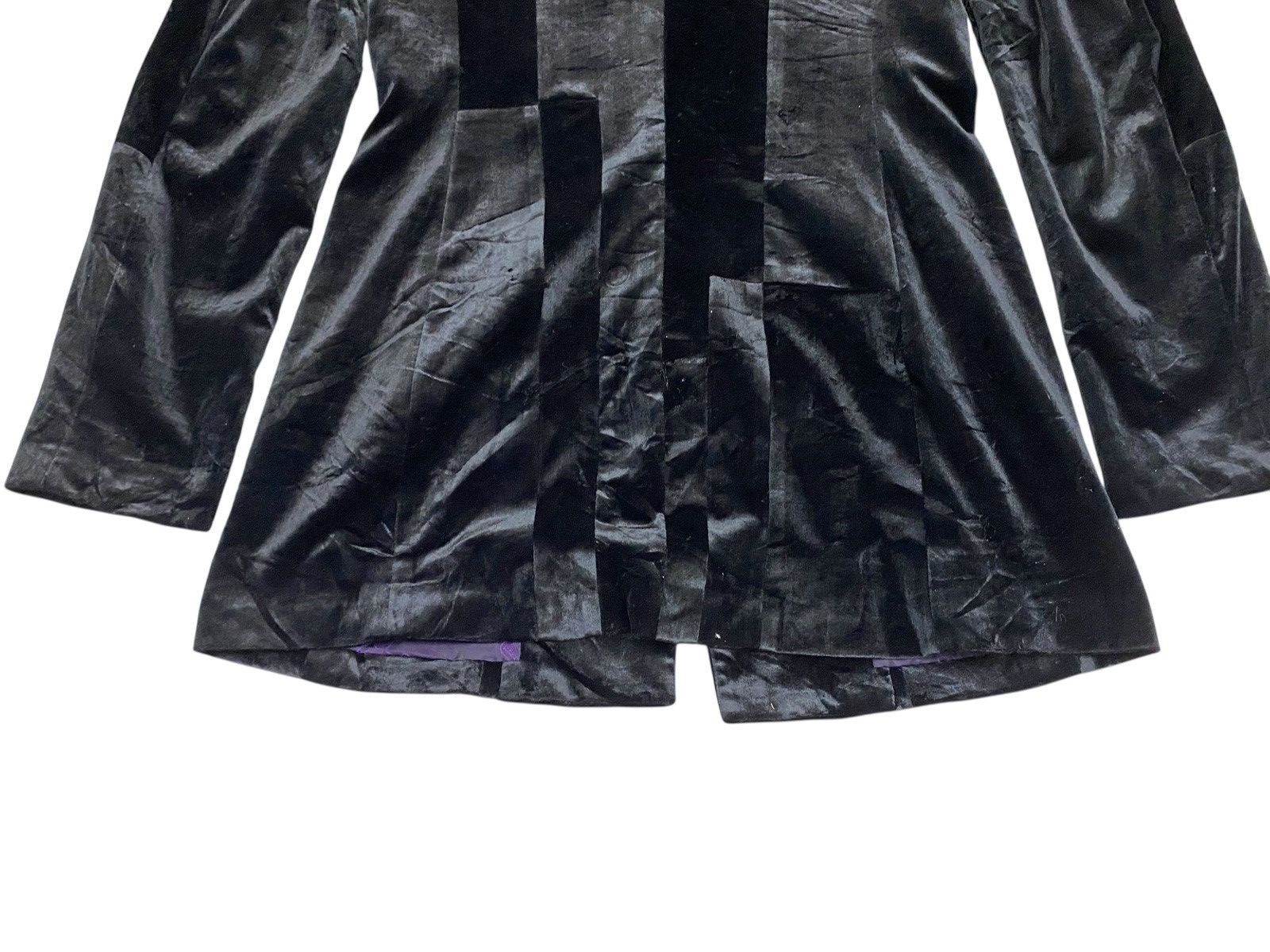Japanese Brand Atsuro Tayama Velvet Jacket Black Size US S / EU 44-46 / 1 - 4 Thumbnail