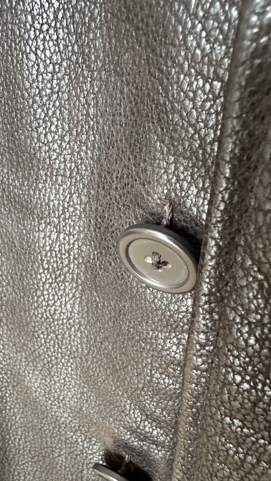 Leather × Vintage Vintage 100% Leather Jacket “Cardigan” Size US M / EU 48-50 / 2 - 3 Thumbnail