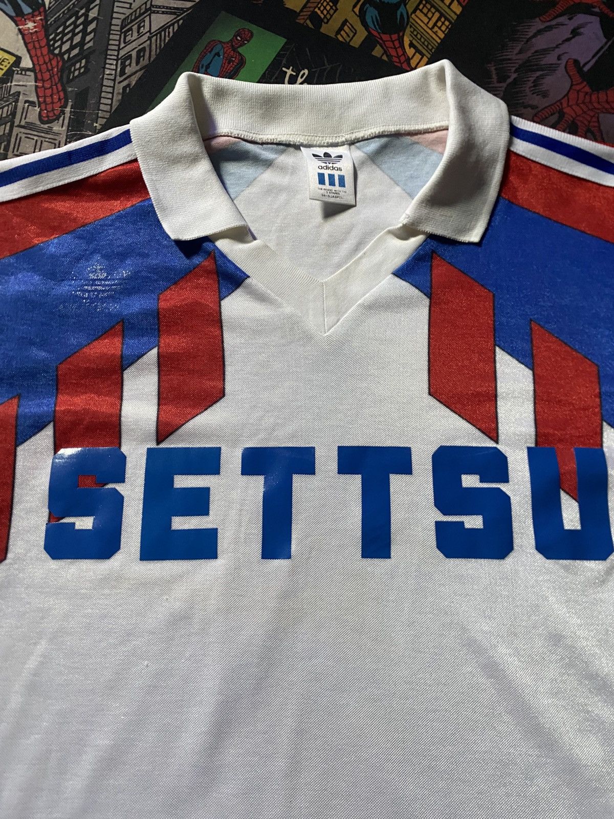 Adidas Adidas Vintage 90s jersey Size US S / EU 44-46 / 1 - 3 Thumbnail