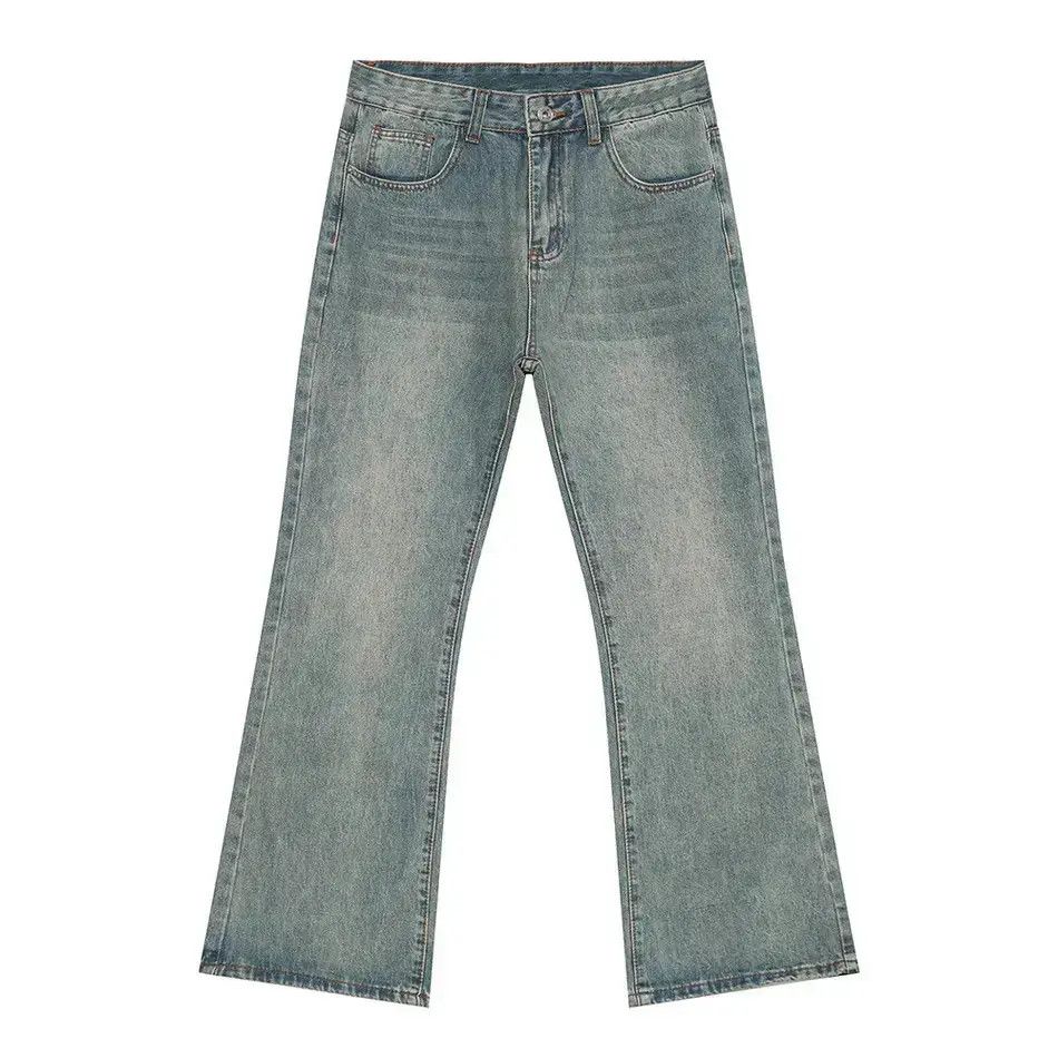 Japanese Brand Retro loose casual micro flared jeans Size US 32 / EU 48 - 6 Thumbnail