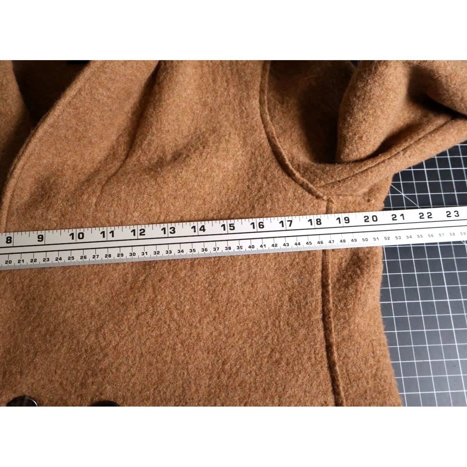 J.Crew J.CREW Daphne Coat Women's 10P Brown Boiled Wool Double Breasted Overcoat Size L / US 10 / IT 46 - 5 Thumbnail