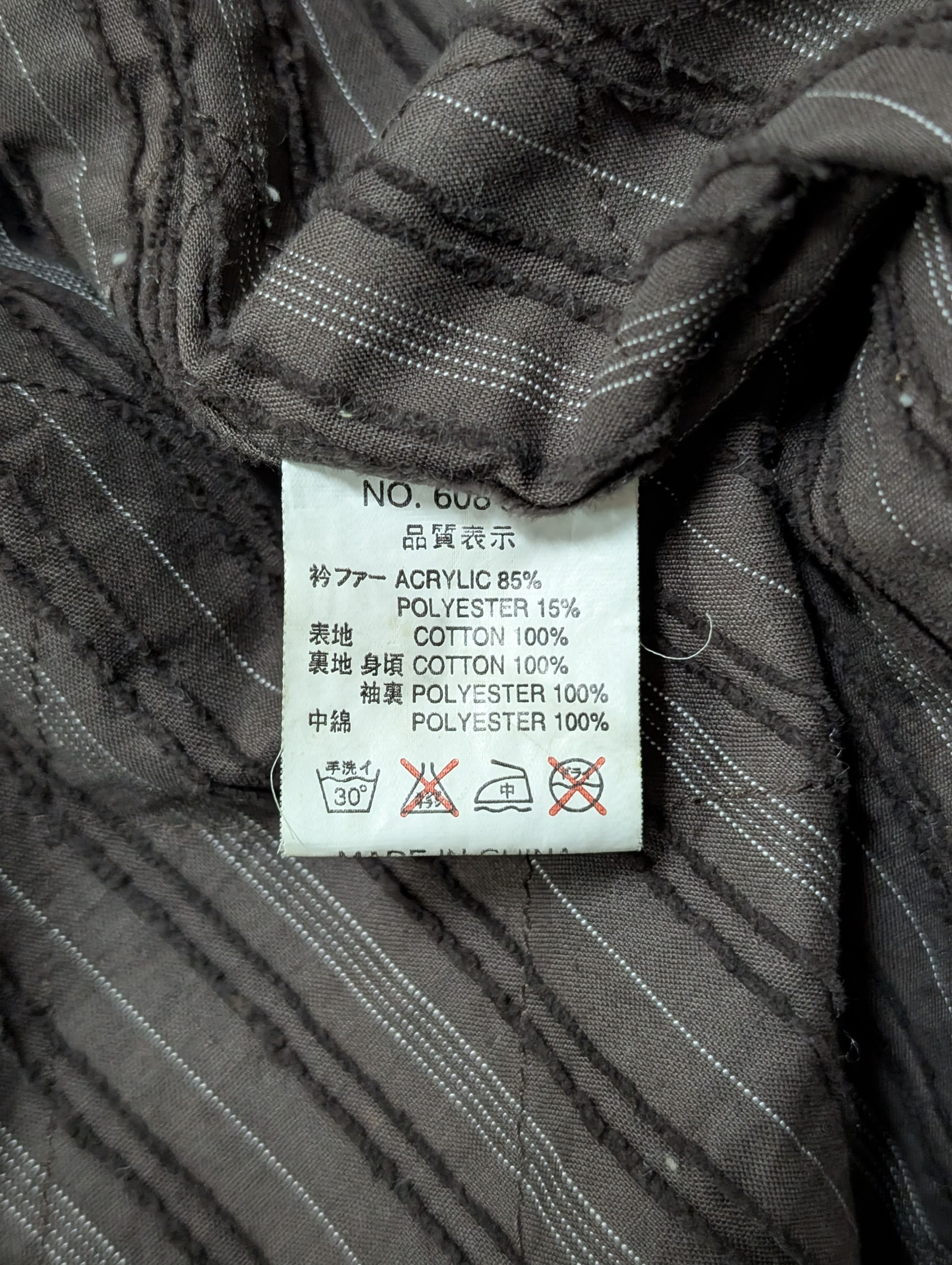 In The Attic In the Attic Dark Camo Distressed Double Breast Jacket Size US M / EU 48-50 / 2 - 12 Thumbnail