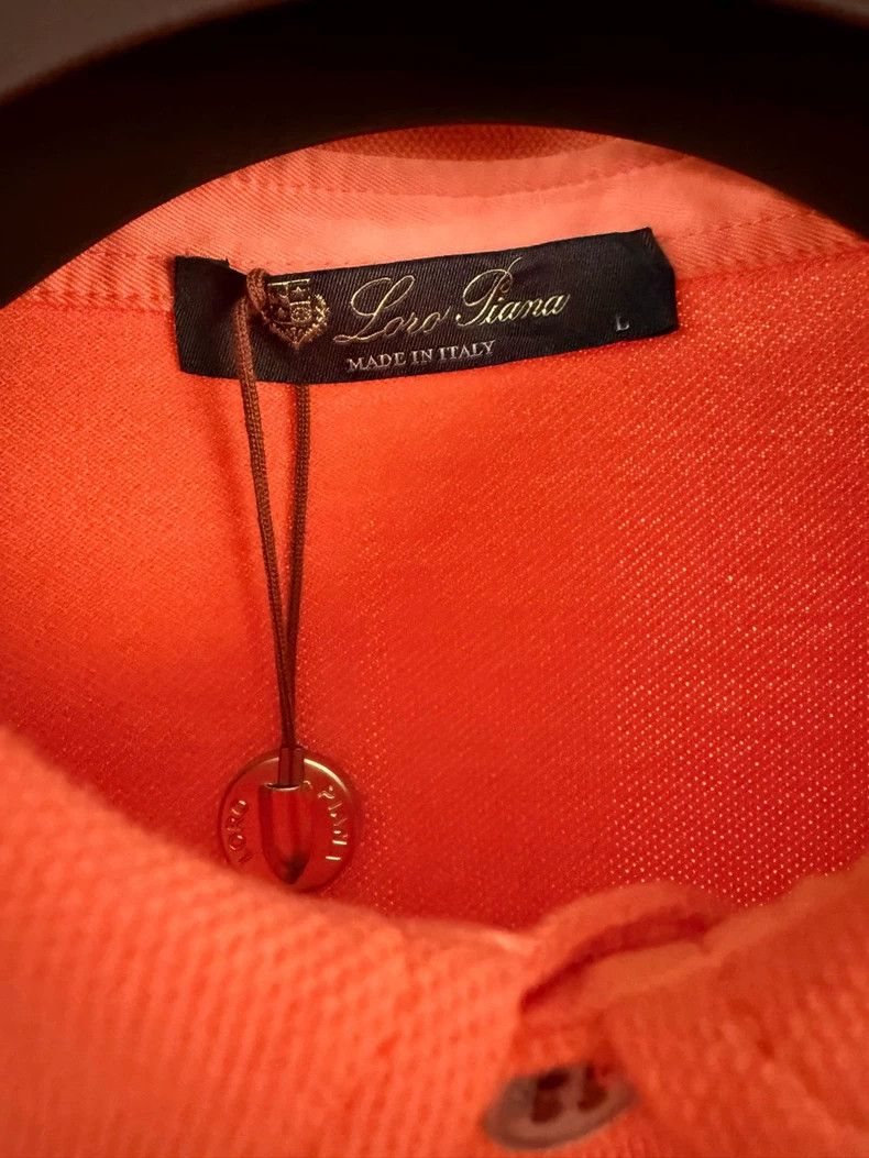 Loro Piana LORO PIANA Spring/summer men's short sleeve polo Size US L / EU 52-54 / 3 - 2 Thumbnail