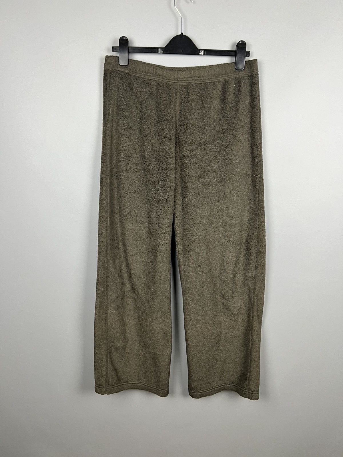 Patagonia M-L Vintage Patagonia Deep Pile Fleece Wide Pants Synchilla Size 31" - 1 Thumbnail