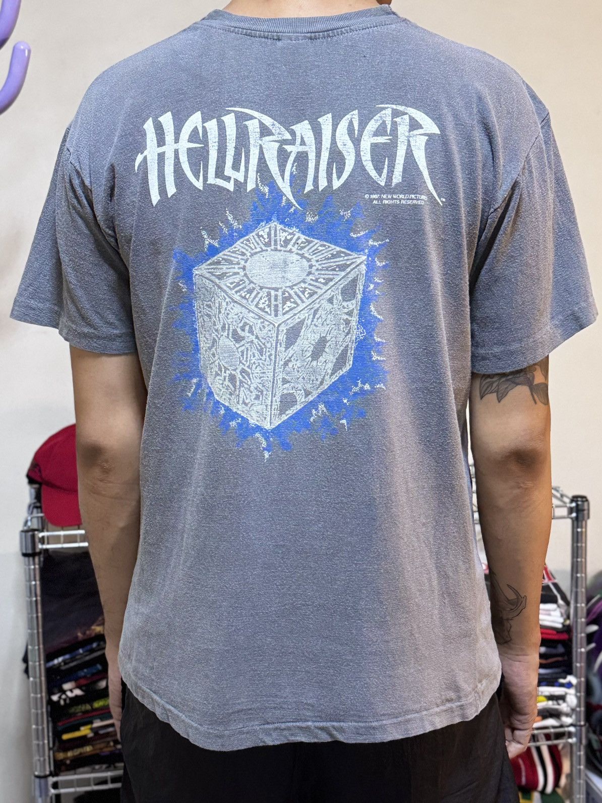 Other Vintage hellraiser movie 1987 tee very rare Size US XL / EU 56 / 4 - 3 Thumbnail