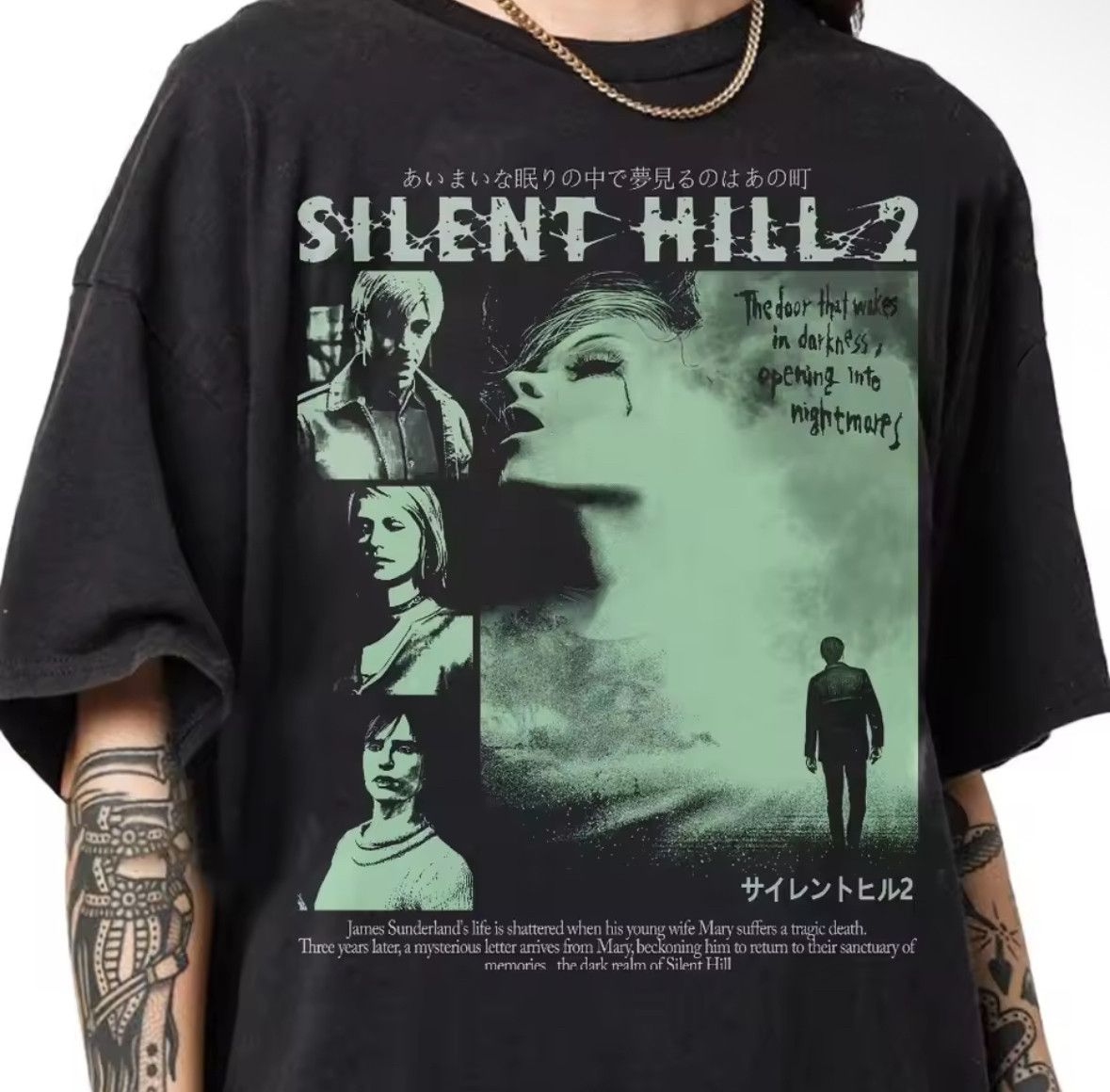 Other Streetwear Retro Silent Hill 2 James Short Sleeve T-Shirt Size US M / EU 48-50 / 2 - 2 Thumbnail