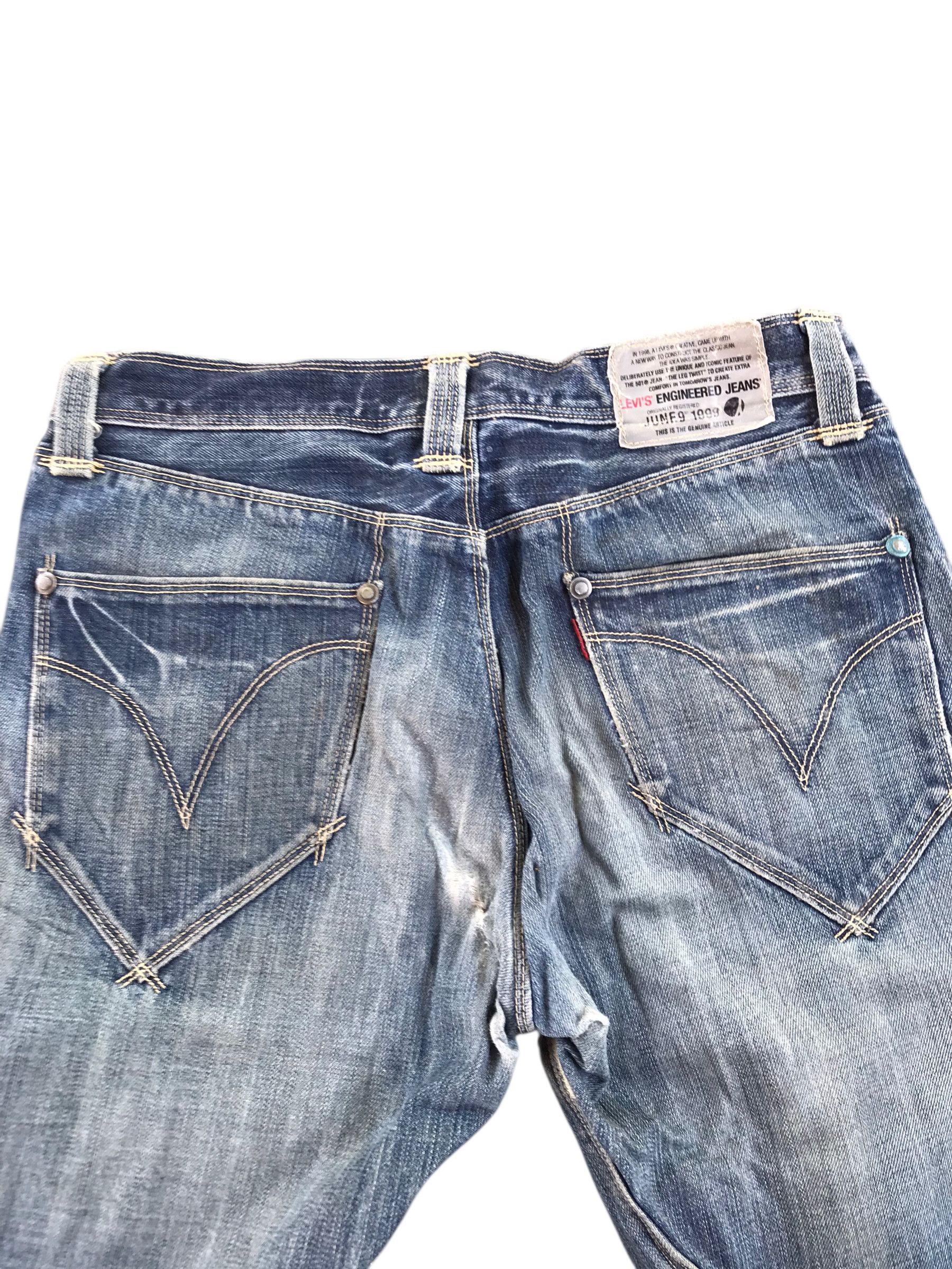 Levi's Rare Levis Engineeref jeans Bootcut -Size 32-Distressed Size US 32 / EU 48 - 10 Thumbnail