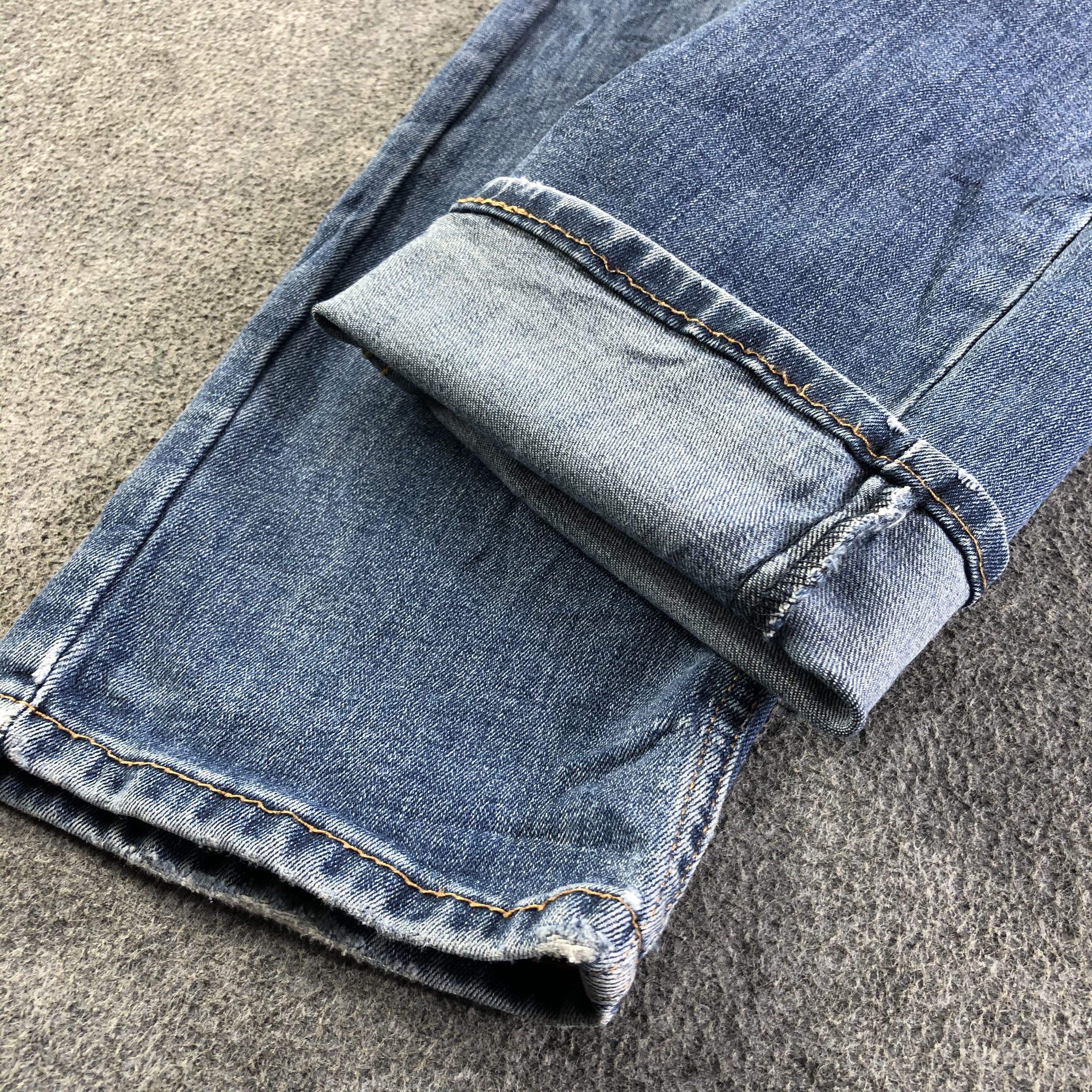 Levi's Vintage Blue Wash Levis 502 Jeans-J4337 Size US 34 / EU 50 - 6 Thumbnail