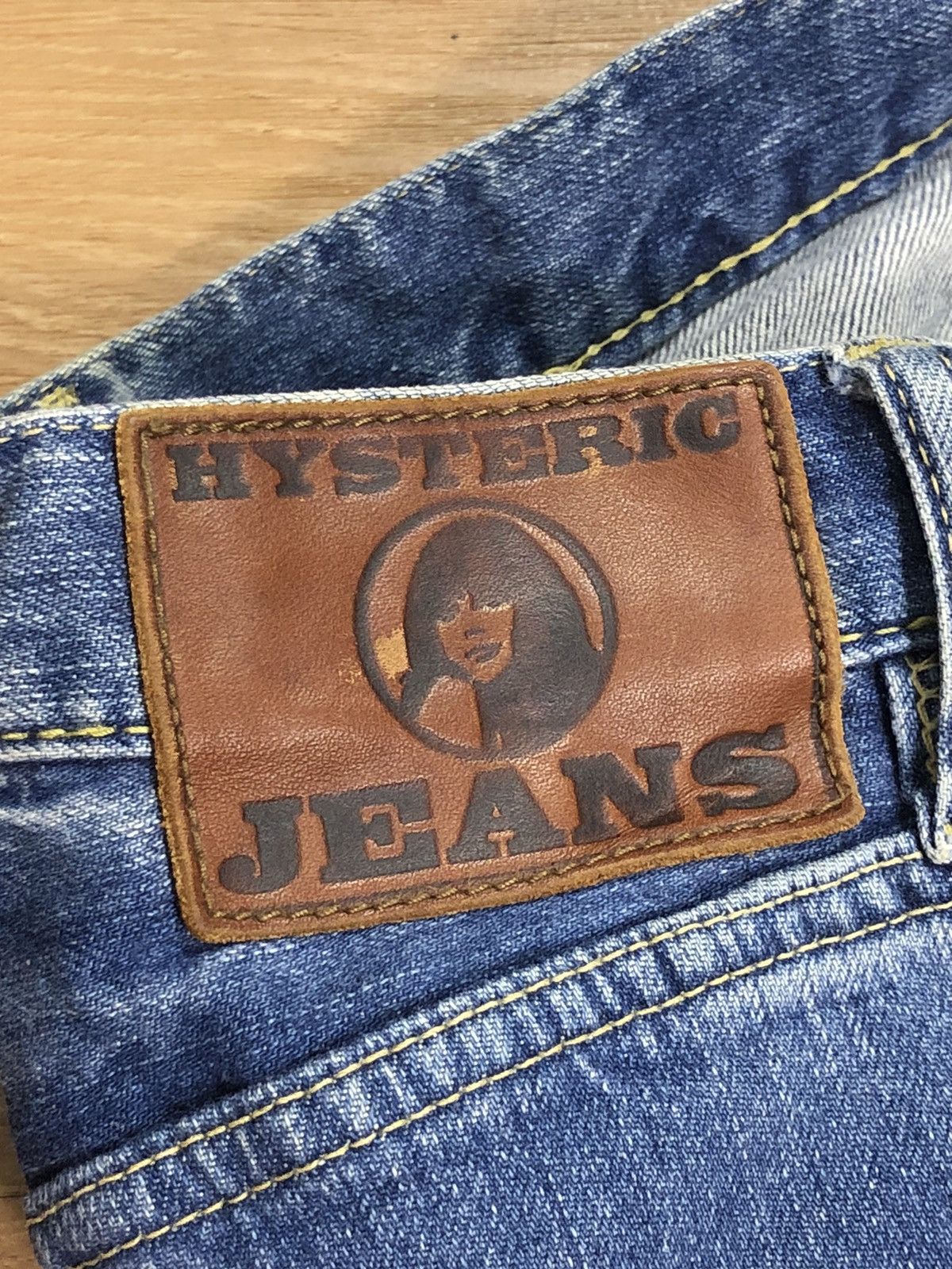 Hysteric Glamour RARE🔥VINTAGE HYSTERIC JEANS PRINTED SMALL SKINNY FIT Size 30" / US 8 / IT 44 - 15 Thumbnail