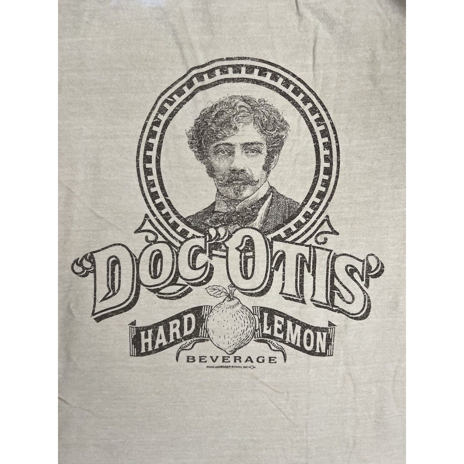 Anvil Vintage Doc Otis Hard Lemon Beverage Promo T-Shirt Size L U Size US L / EU 52-54 / 3 - 9 Thumbnail