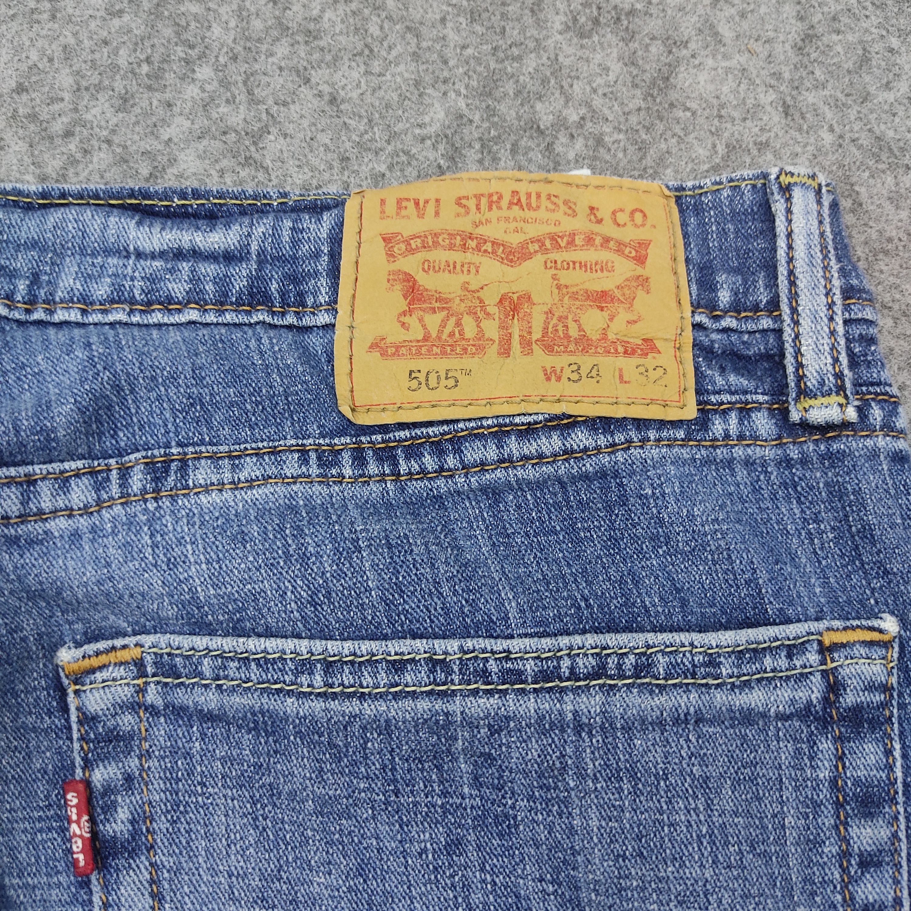 Levi's × Levi's Vintage Clothing × Vintage Vintage Levis 505 Jeans L130 Size US 34 / EU 50 - 6 Thumbnail