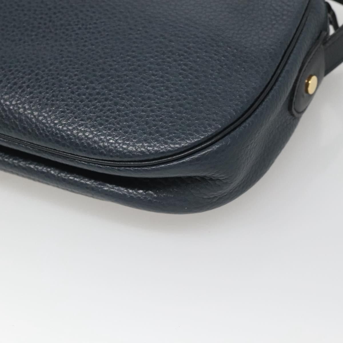 Dior DIOR Shoulder Bag Leather Navy Gold Size ONE SIZE - 15 Thumbnail