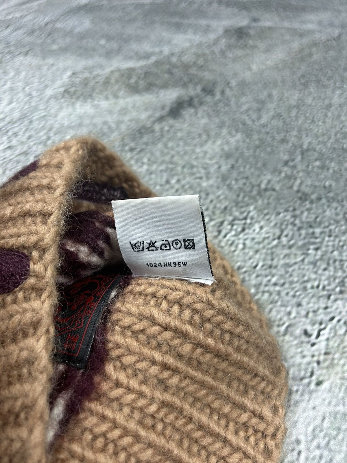 Evisu Evisu beanie Y2K seagull big logo wool Size ONE SIZE - 5 Thumbnail