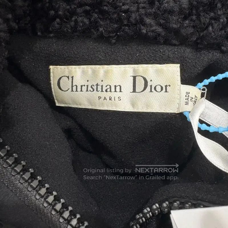 Dior Dior Black Embroidered Winter Long Sleeve Sweatshirt . Size L / US 10 / IT 46 - 8 Thumbnail