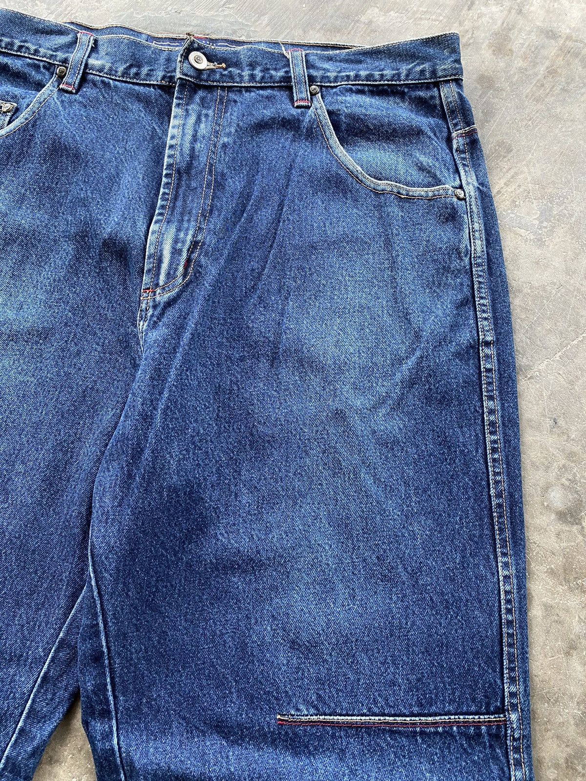Phat Farm × Vintage Baggy Jeans Phat Farm Rappers Jeans 36x34 Size US 36 / EU 52 - 5 Thumbnail