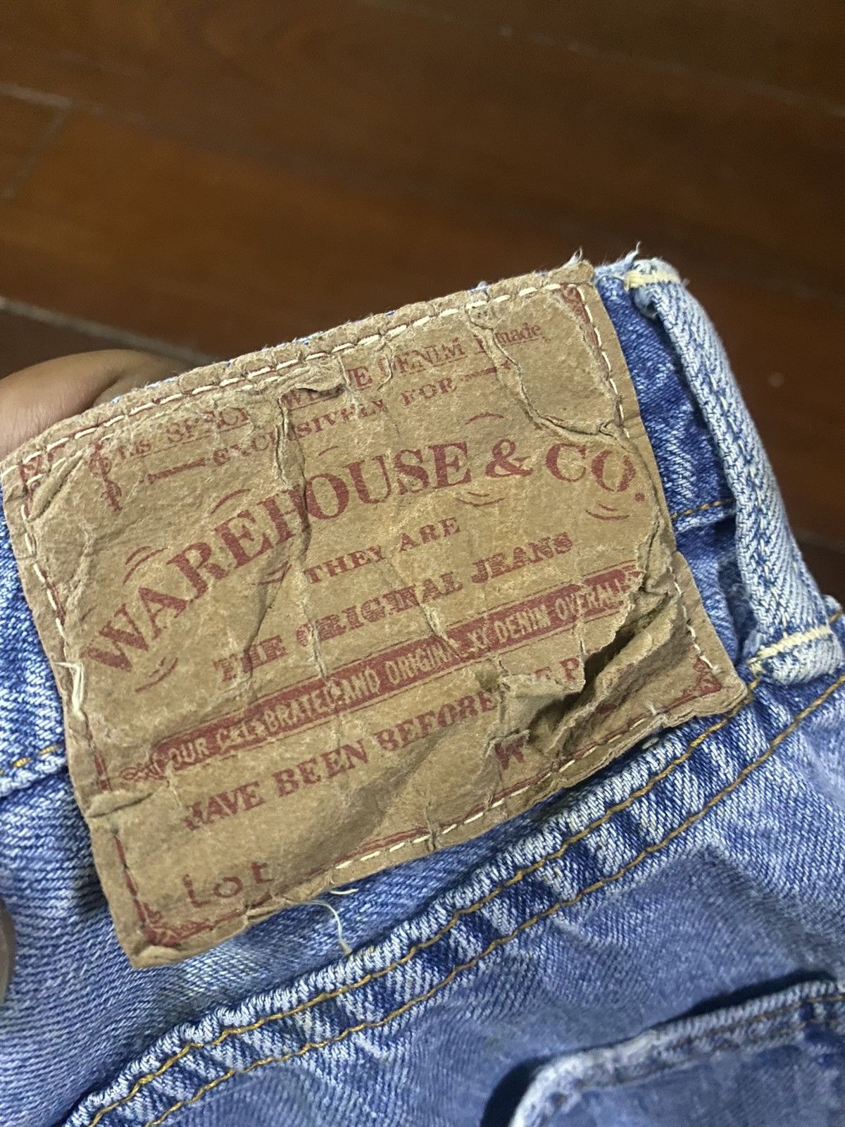Warehouse Warehouse Selvedge Jeans faded B-1 Size US 32 / EU 48 - 18 Thumbnail