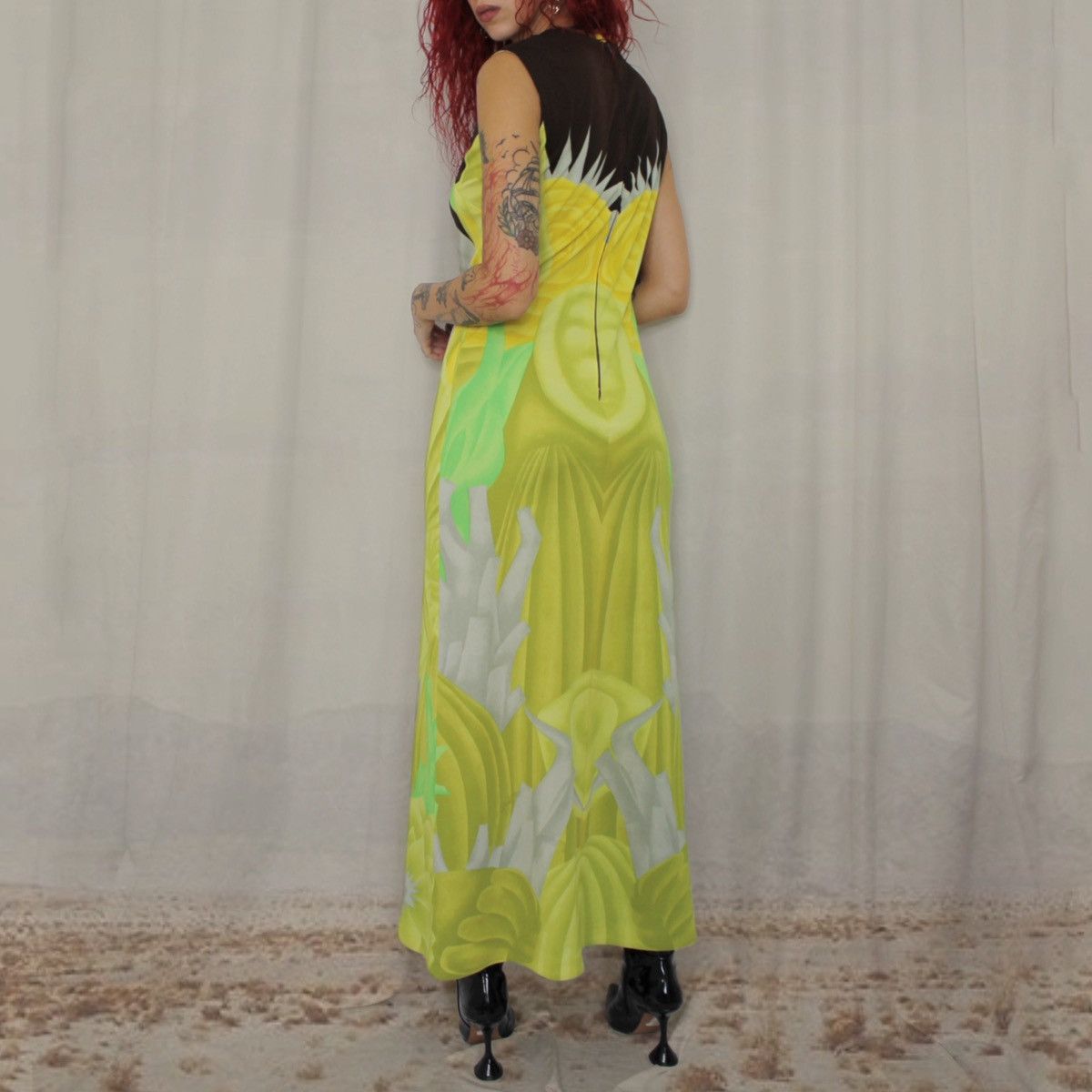Other 🚽TOILET MAXI DRESS🚽 Size L / US 10 / IT 46 - 3 Thumbnail