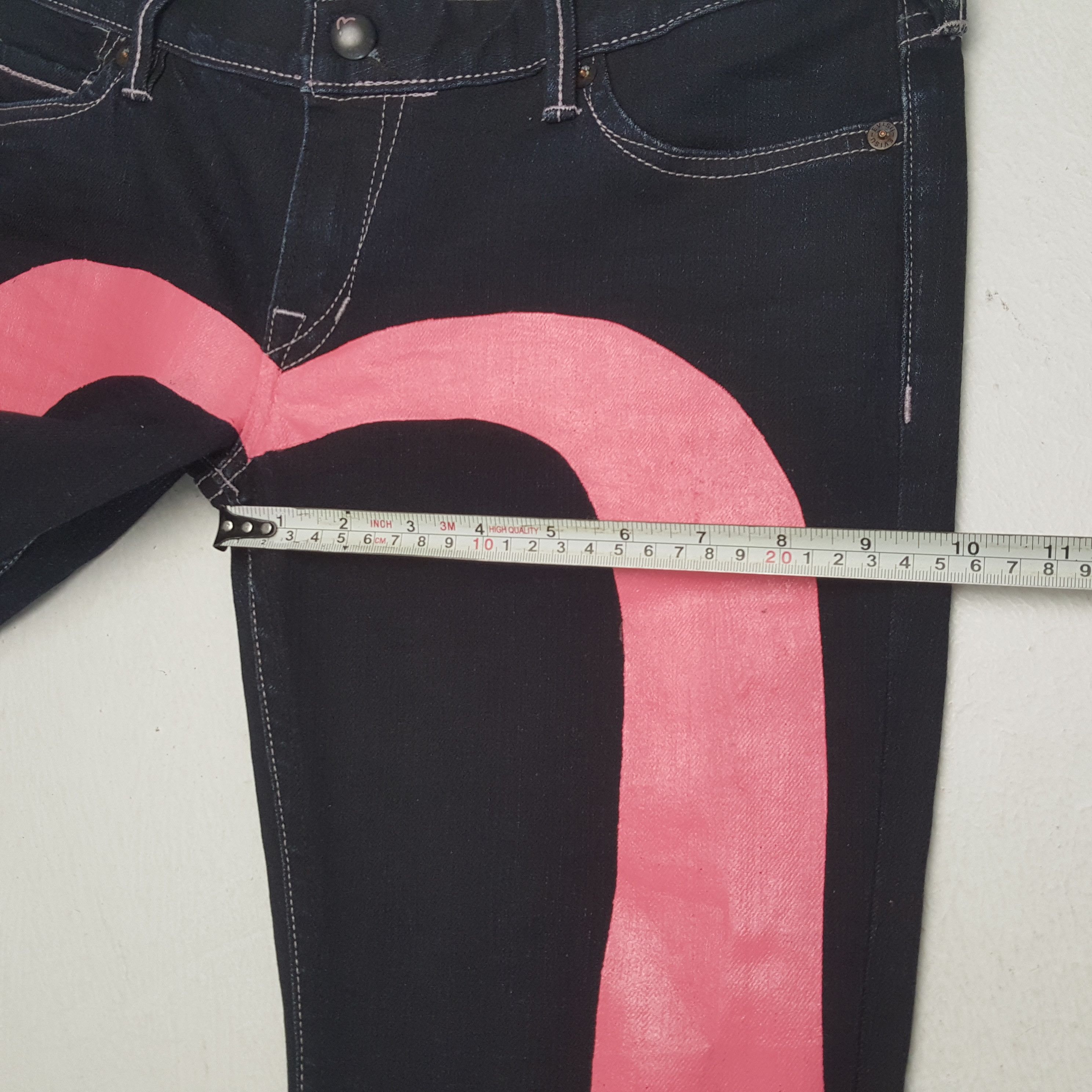 Japanese Brand × Vintage EVISU Japanese Brand Streetwear Custom Daicock Jeans Size 30" / US 8 / IT 44 - 9 Thumbnail