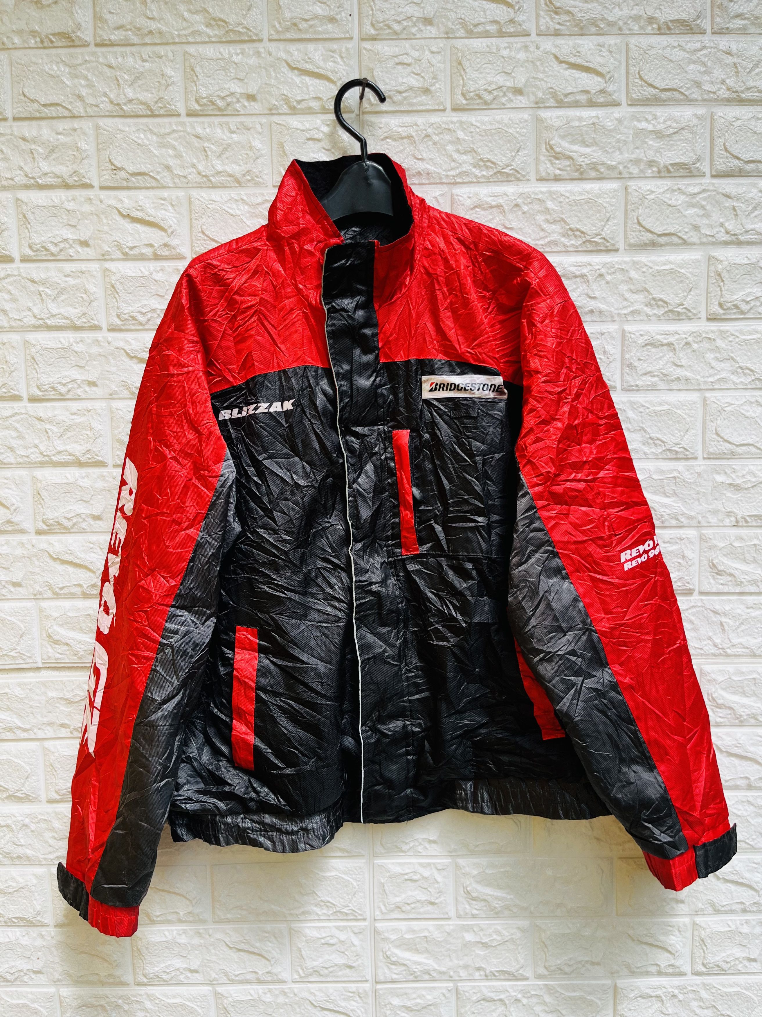 Japanese Brand × Vintage Vintage Bridgestone Motorsport Japanese Grand Racing Style Size US L / EU 52-54 / 3 - 2 Thumbnail