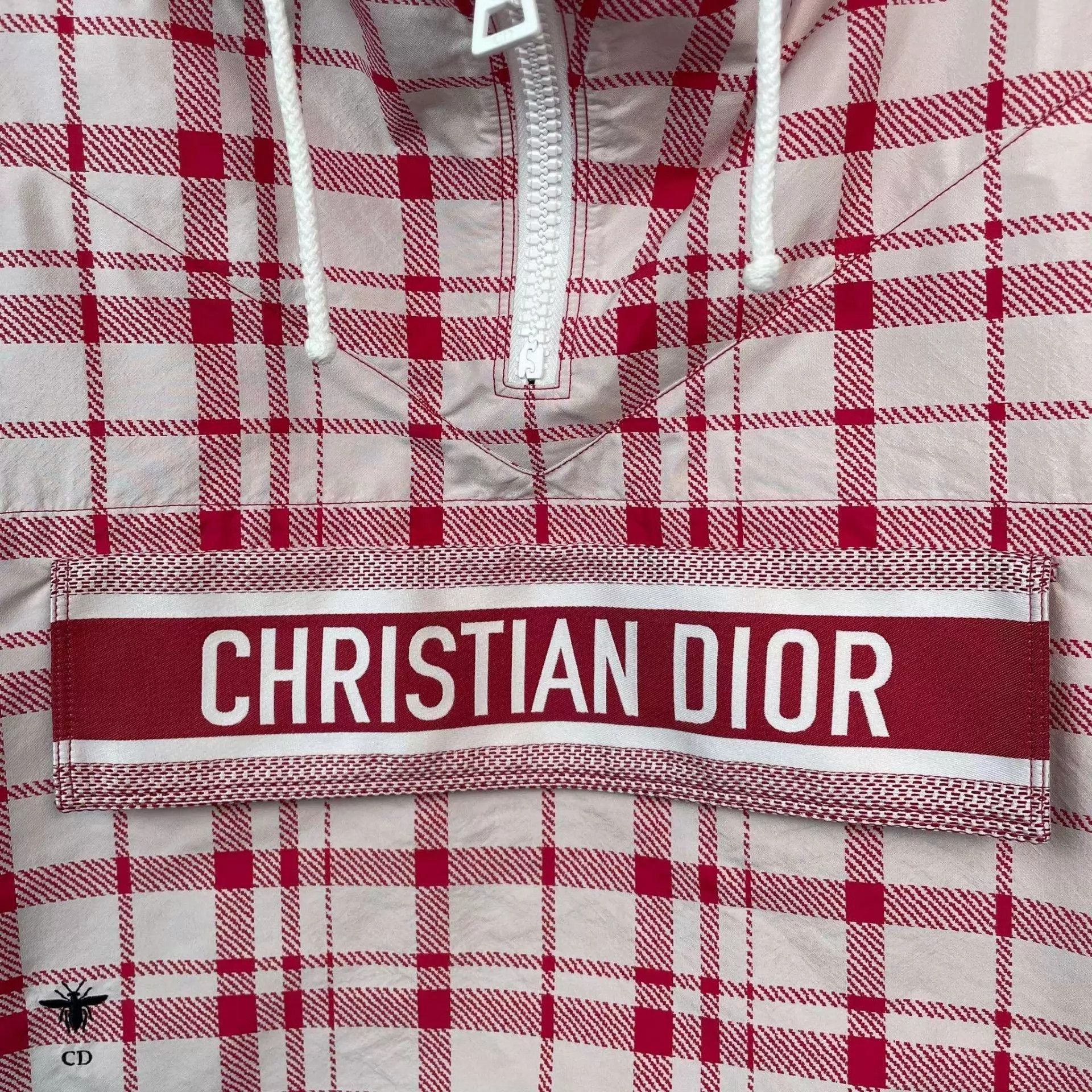 Dior Dior Bee Red XS Jacket 260131VZT2Z01 Size XS / US 0-2 / IT 36-38 - 5 Thumbnail