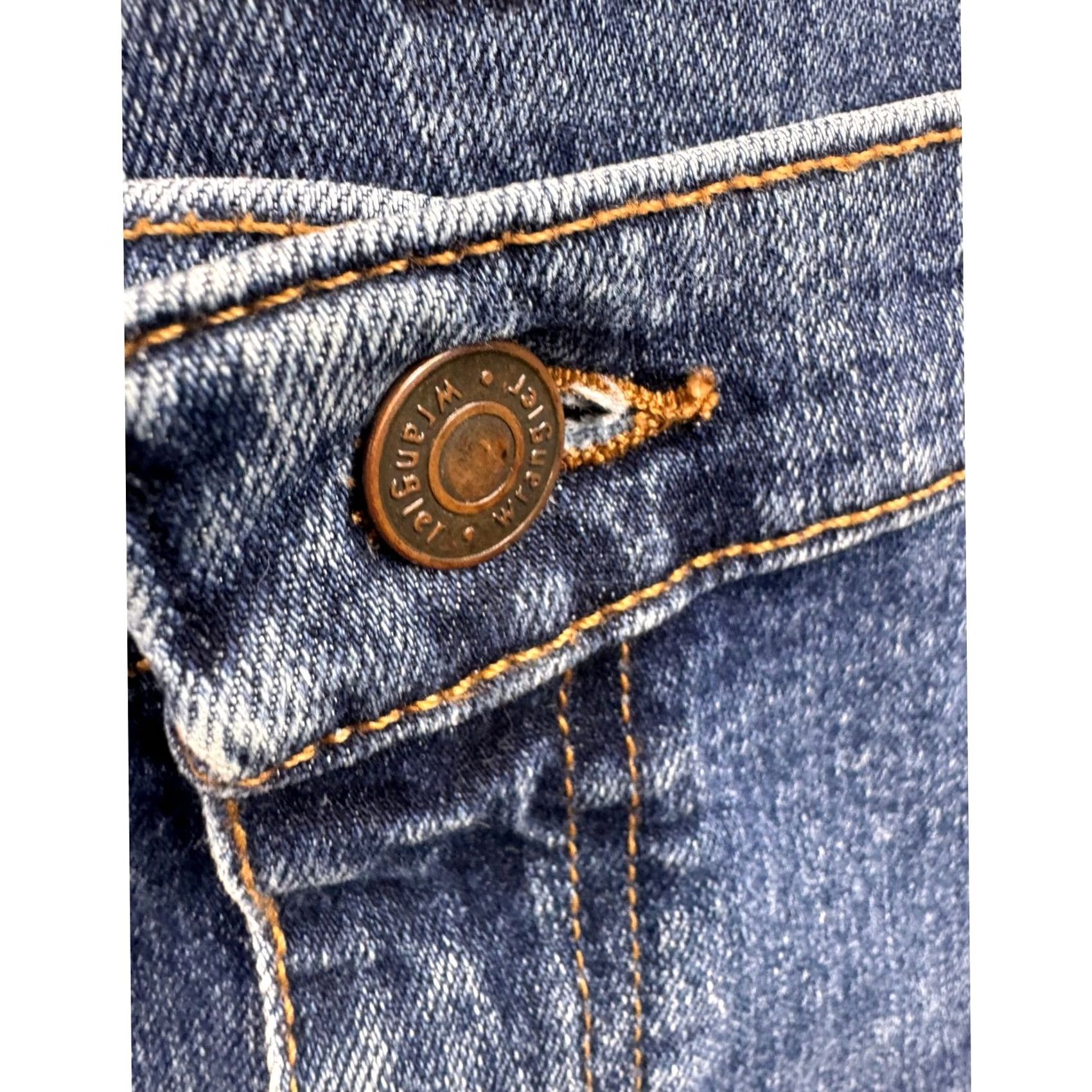 Wrangler Wrangler Jeans Straight Blue 42x30 Big & Tall Mens Stretch Denim 5-Pocket Regular Comfort Modern Classic Size US 42 / EU 58 - 7 Thumbnail