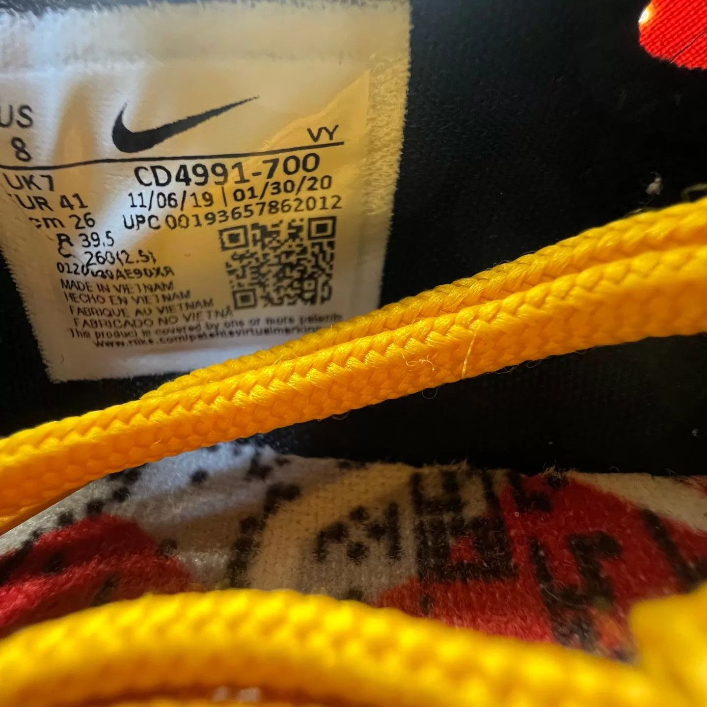 Nike Nike ZK5 Bruce Lee Black Yellow Size US 8 / EU 41 - 4 Thumbnail