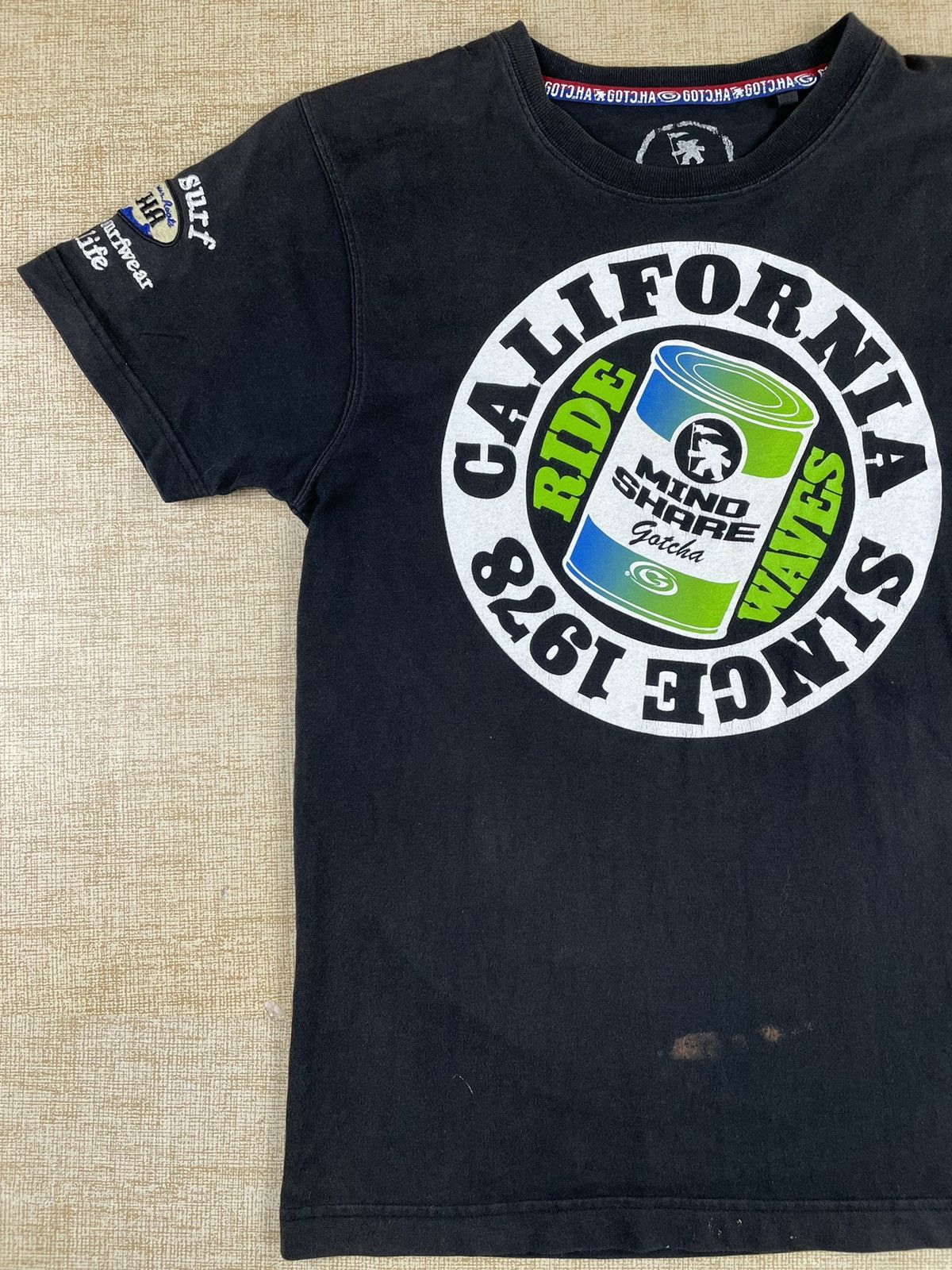 Gotcha × Vintage Vintage GOTCHA California Surf Style Tshirt Size US S / EU 44-46 / 1 - 3 Thumbnail