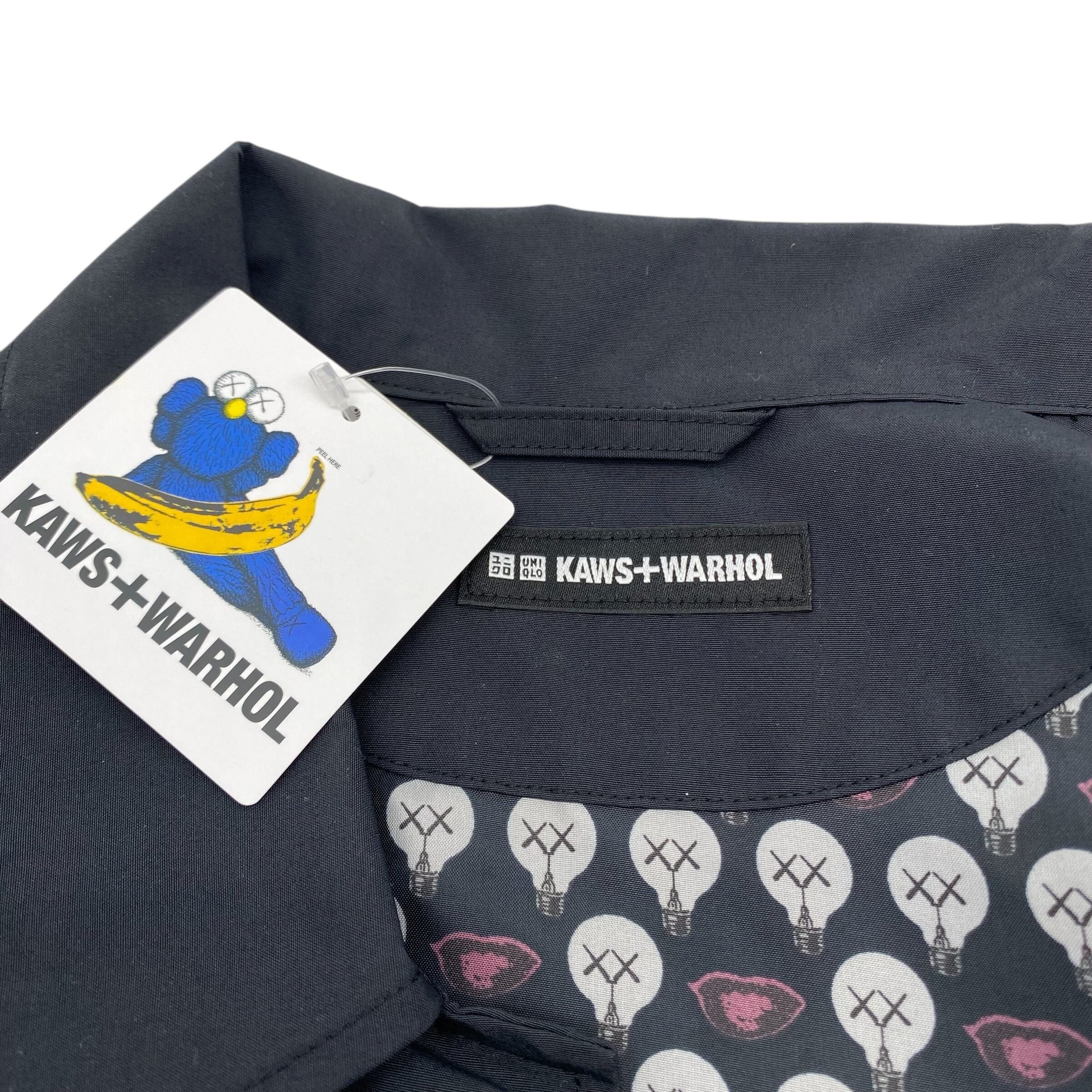 Andy Warhol × Kaws × Uniqlo KAWS + Warhol Coach Jacket Black Size US XL / EU 56 / 4 - 3 Thumbnail