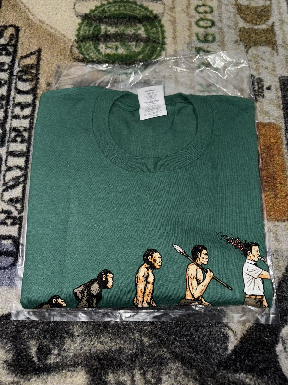 Supreme Supreme Evolution Tee Green Size US XL / EU 56 / 4 - 1 Thumbnail