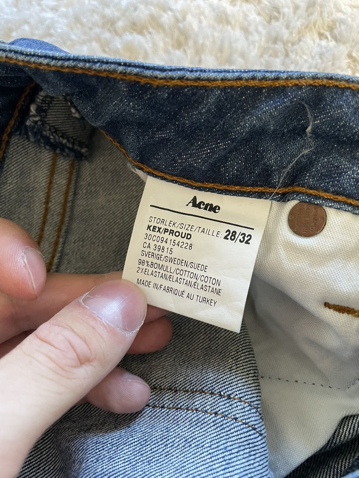Acne Studios × Vintage Acne Studios Women’s Denim Jeans Size 28" / US 6 / IT 42 - 5 Thumbnail