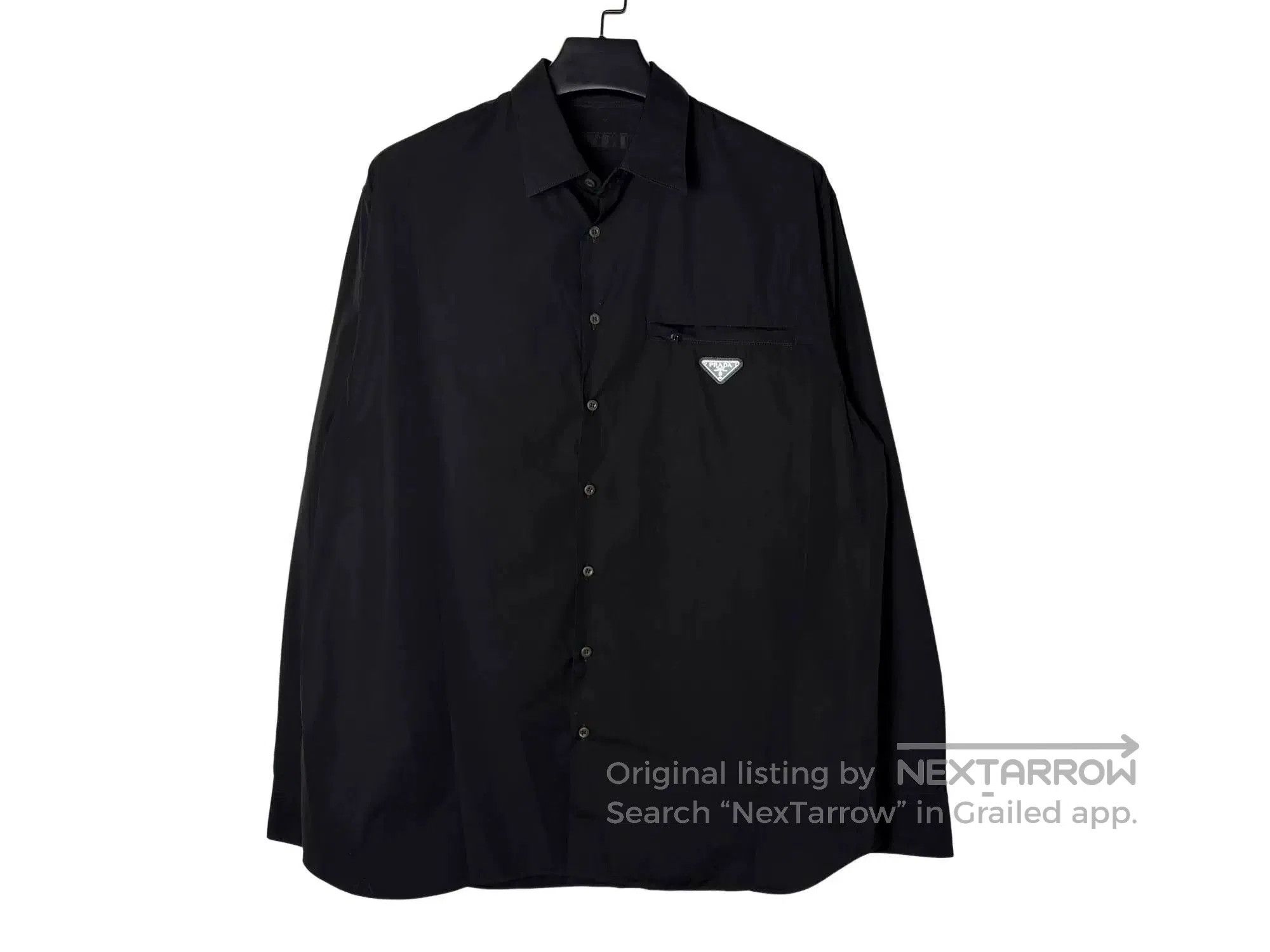 Prada Prada SS24 Triangle Logo Long. Size US XL / EU 56 / 4 - 1 Thumbnail