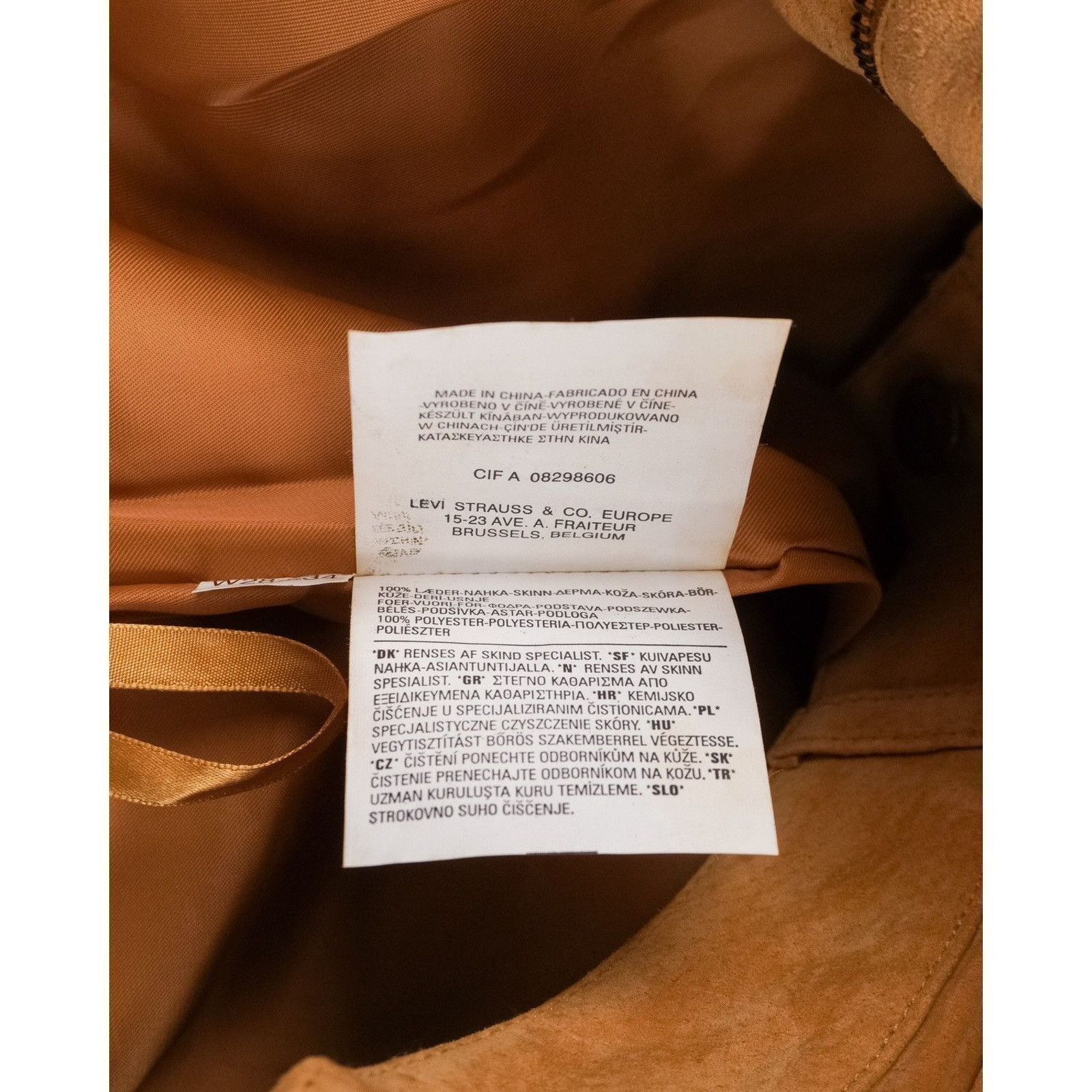 Levi's × Vintage Vintage 90’s levis brown suede leather pants Size US 28 / EU 44 - 9 Thumbnail