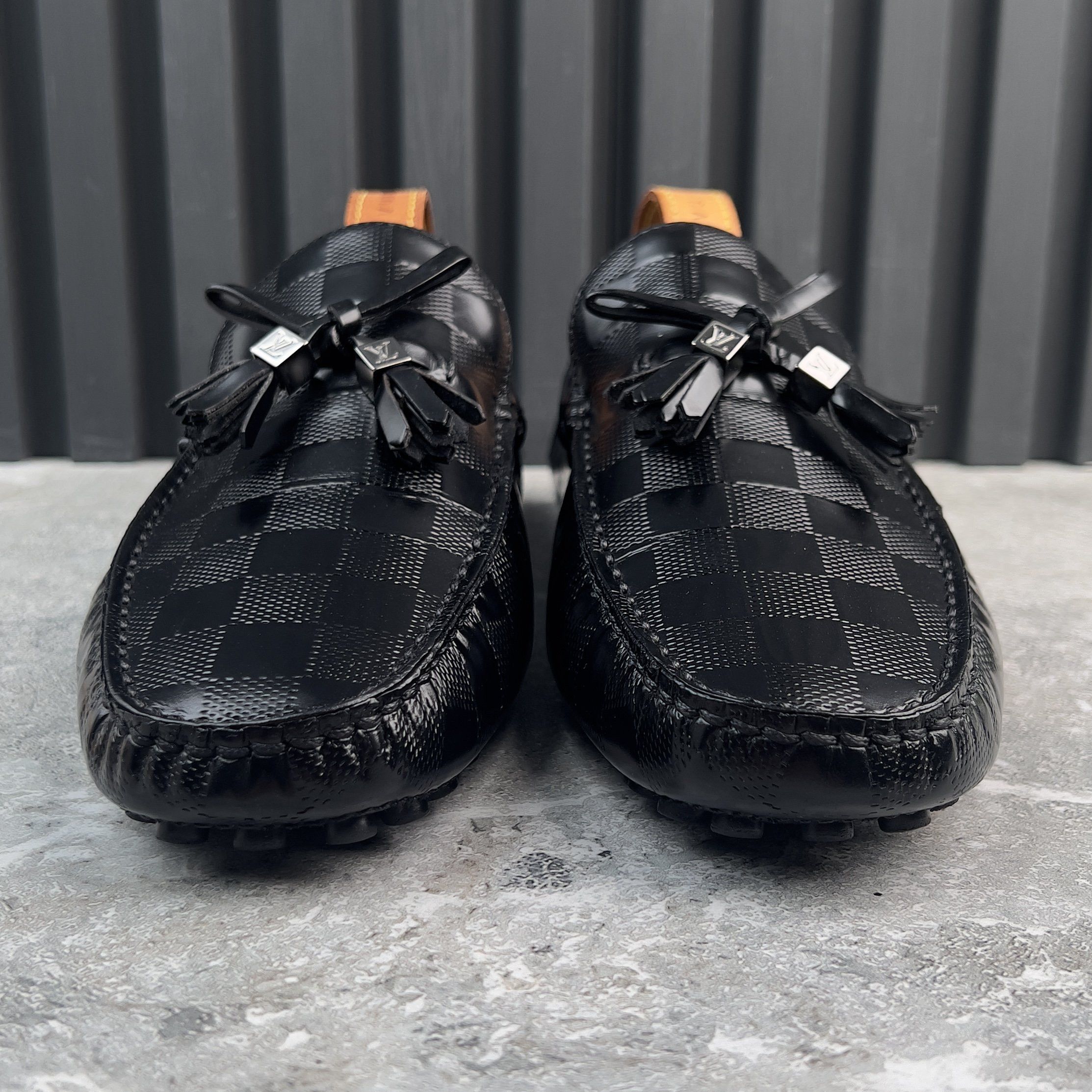Louis Vuitton Arizona Damier Tasseled Driving Moccasins Size US 8 / EU 41 - 5 Thumbnail