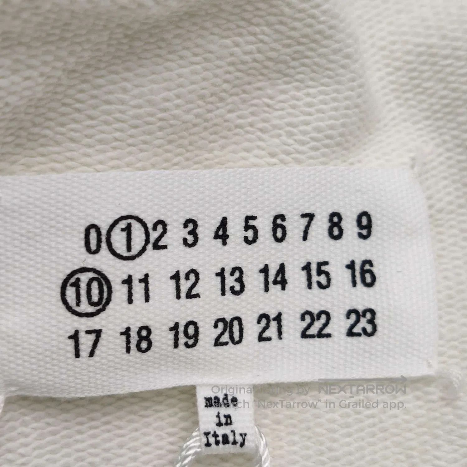 Louis Vuitton Maison Margiela Cotton Logo Embroidered Sweatshirt M. Size US M / EU 48-50 / 2 - 5 Thumbnail