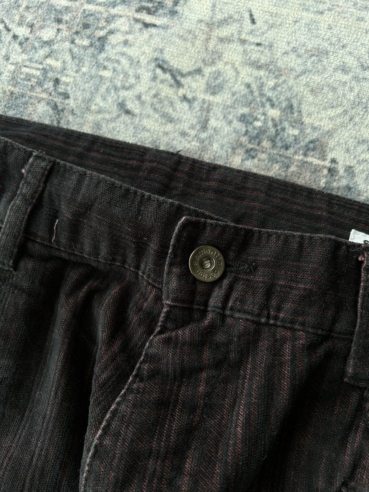 semanticdesign Semantic Design 8 Pocket Velvet Pants Size US 34 / EU 50 - 10 Thumbnail