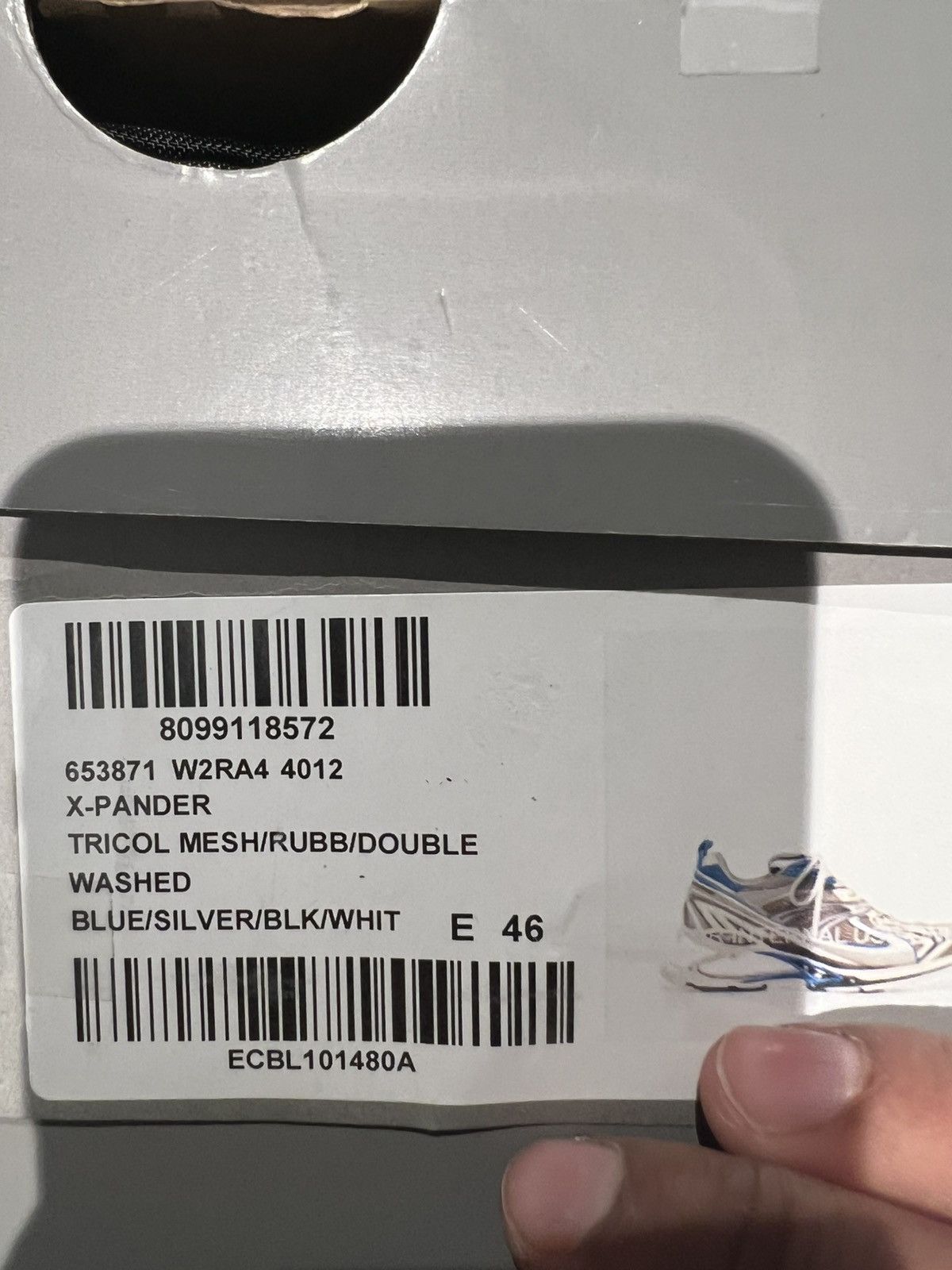 Balenciaga Balenciaga X-Pander multicolor sneakers Size US 13 / EU 46 - 7 Thumbnail