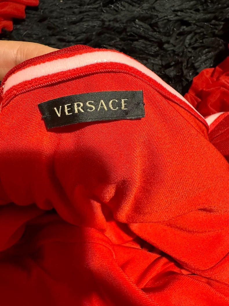 Versace Versace Mesh pleated dress Size S / US 4 / IT 40 - 4 Thumbnail