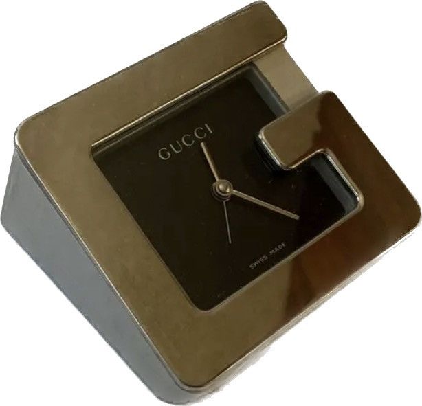 Gucci Authentic Gucci G Desk Clock -Retail $995 plus Notepad! Size ONE SIZE - 1 Thumbnail