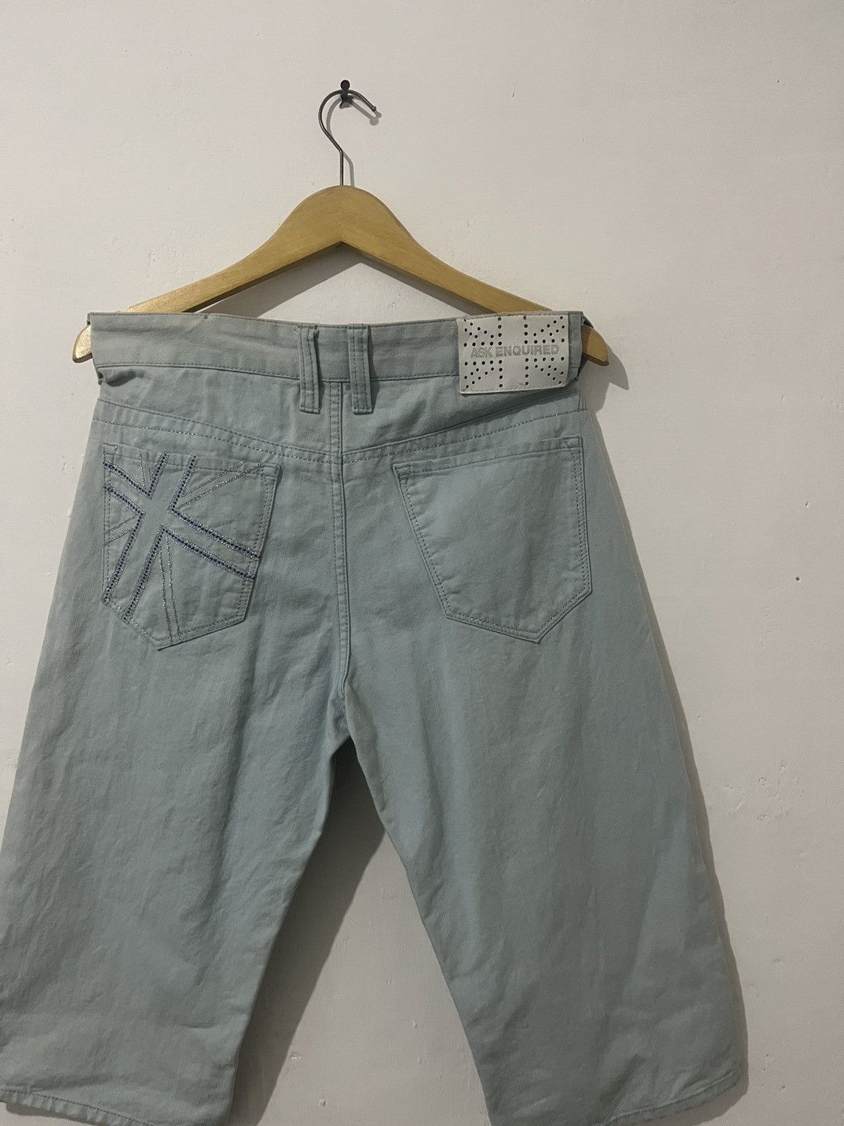 Japanese Brand DENIM SHORTS ASK ENQUIRED Size US 32 / EU 48 - 8 Thumbnail
