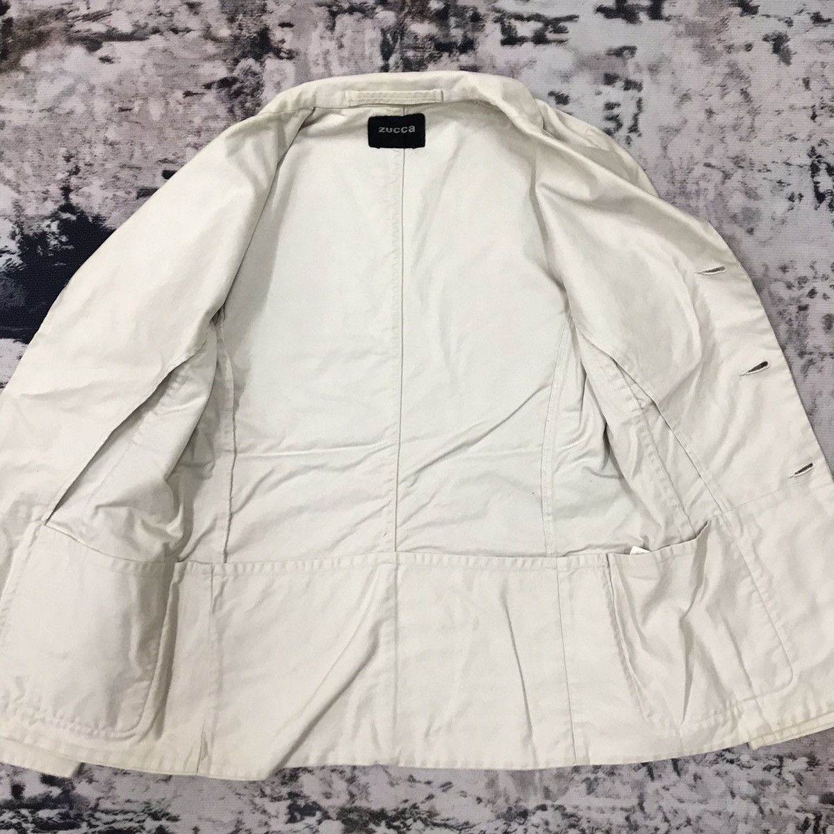 Issey Miyake × Vintage × Zucca Vintage Zucca Issey Miyake Blazer Jacket Size US XXS / EU 40 - 5 Thumbnail