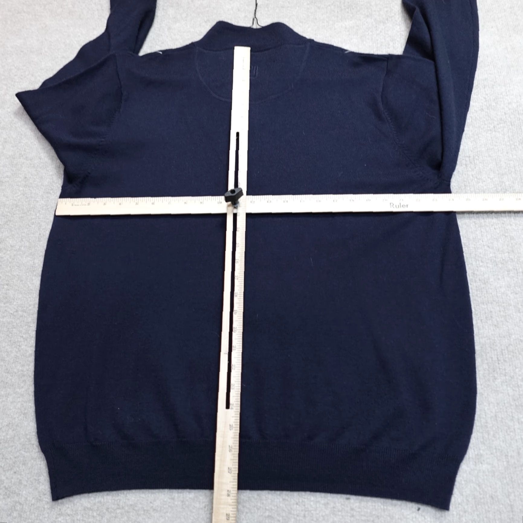 Footjoy Footjoy Sweater XL Blue 100% Wool Argyle 1/4 Zip Mens Size US XL / EU 56 / 4 - 5 Thumbnail