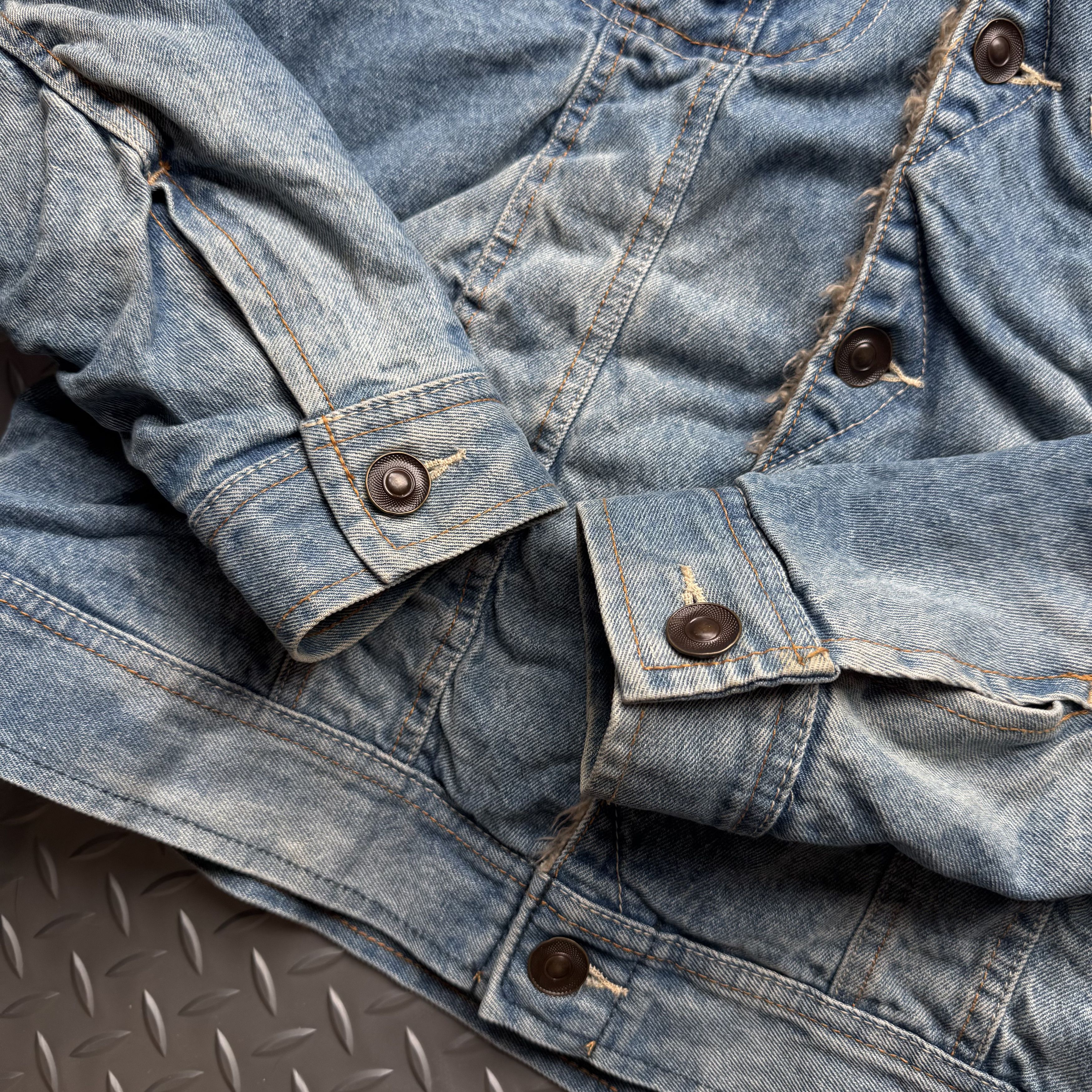 GOA Vintage GOA Denim Shearling Jacket Size US M / EU 48-50 / 2 - 4 Thumbnail