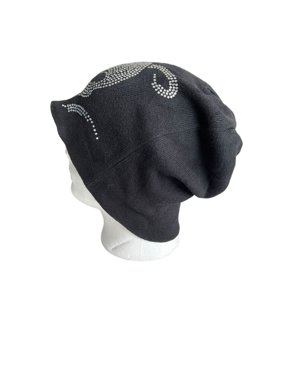 If Six Was Nine × Japanese Brand × Le Grande Bleu (L.G.B.) Skull Punk Bondage Style big Beanie hats Rare☠️☠️🎌 Size ONE SIZE - 5 Thumbnail