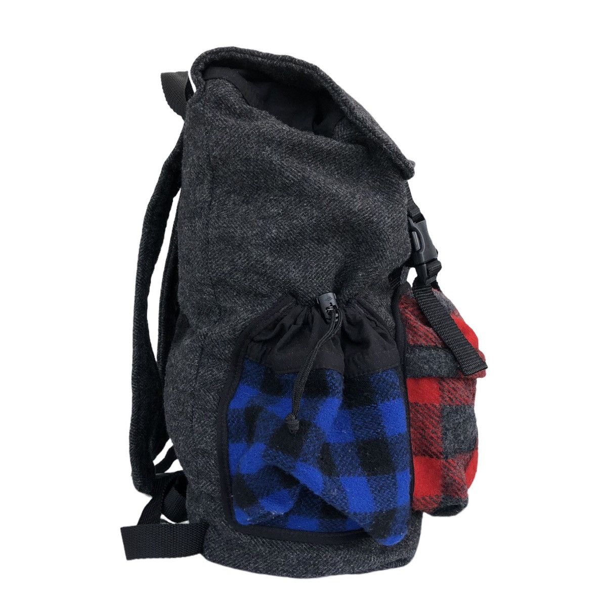 Johnson Woolen Mills Johnson Woolen Mills Patchwork Pockets Backpack Size ONE SIZE - 4 Thumbnail