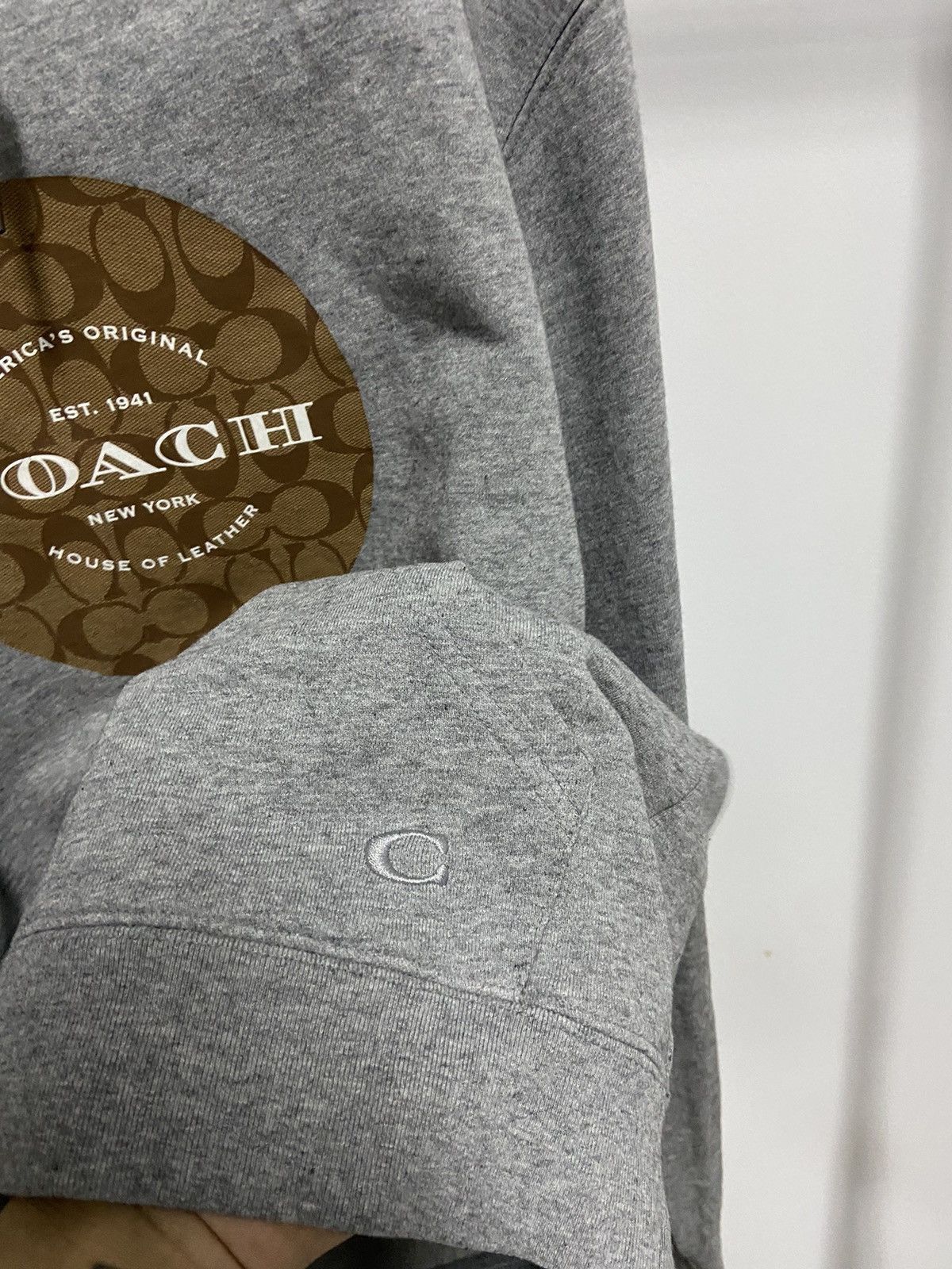 Coach Coach New York hoodie big logo luxury Size US S / EU 44-46 / 1 - 4 Thumbnail